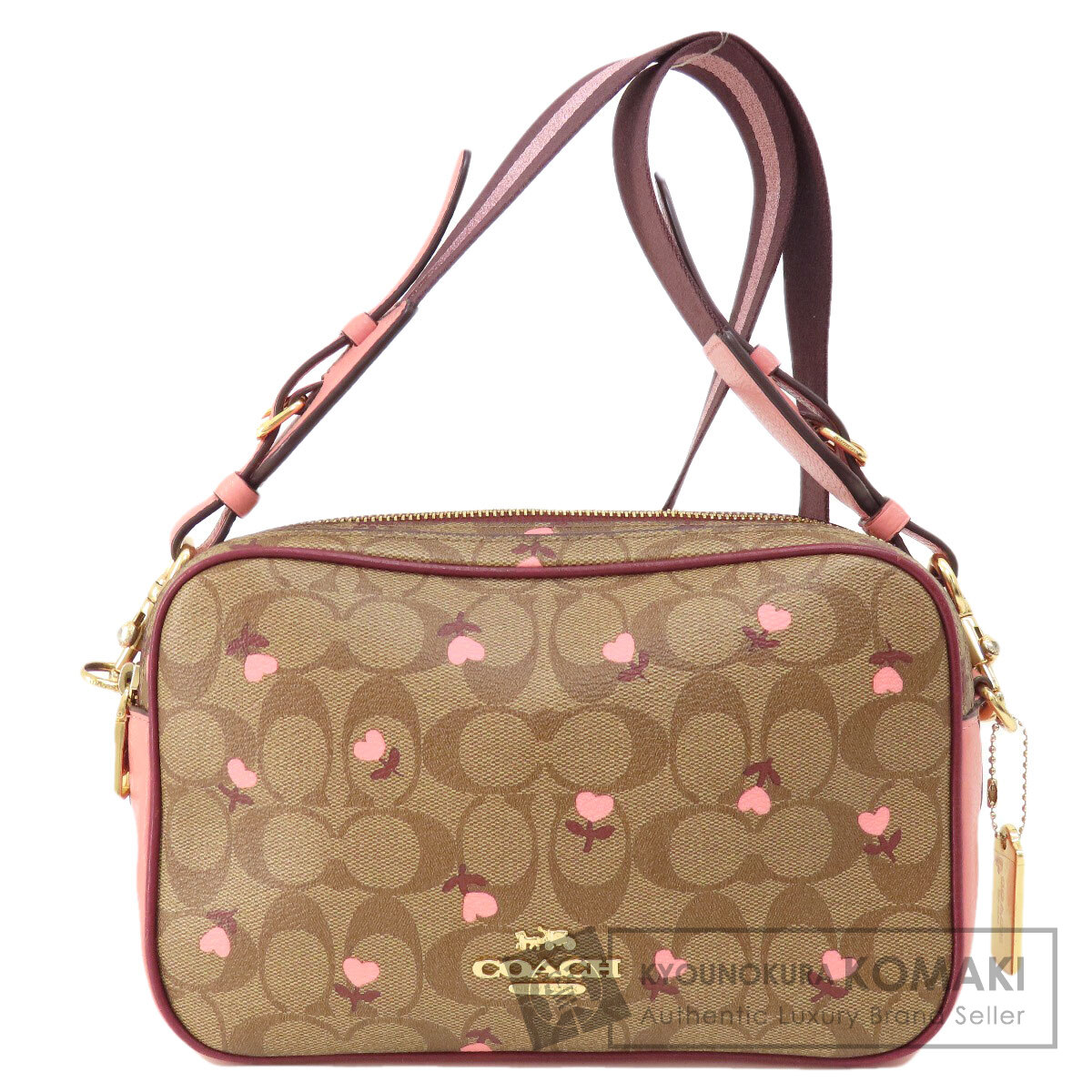 COACH コーチ C3239 シグネチャー ハート フラワー ショルダー