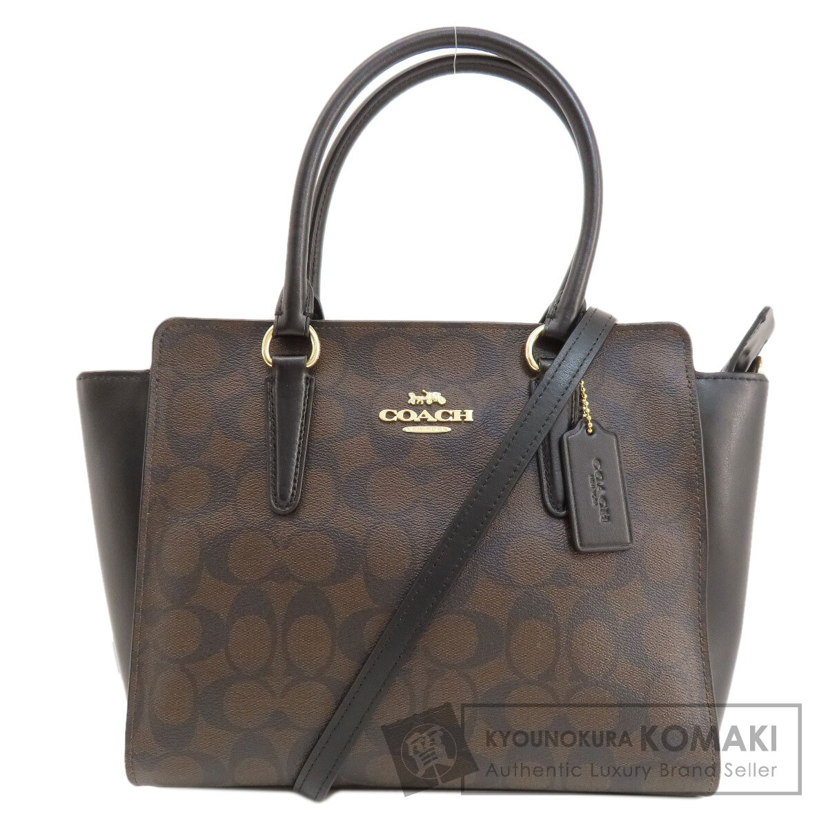 【美品】COACH コーチ シグネチャー 2way ハンドバッグ F31957 美品】COACH コーチ シグネチャー 2way ハンドバッグ F31957