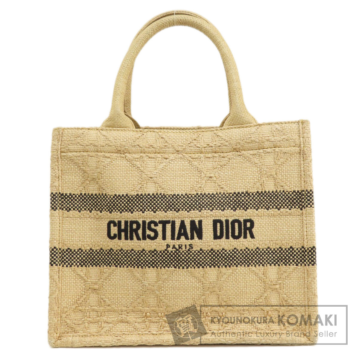 Christian Dior ブックトート スモール ジャルダン ボタニーク キャンバス フラワー バッグ ホワイト (189094 main image 1