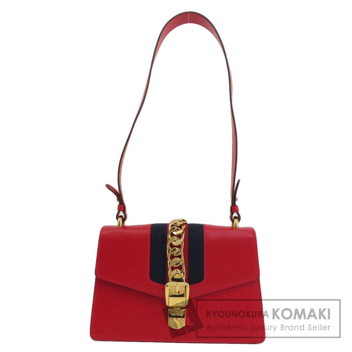 GUCCI グッチ 421882 シルヴィ ショルダーバッグ レザー