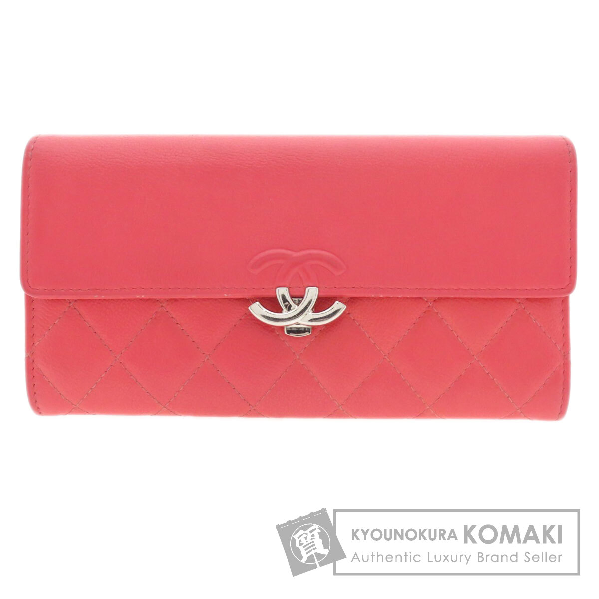 CHANEL シャネル ハーフココ 長財布（小銭入れあり） カーフ