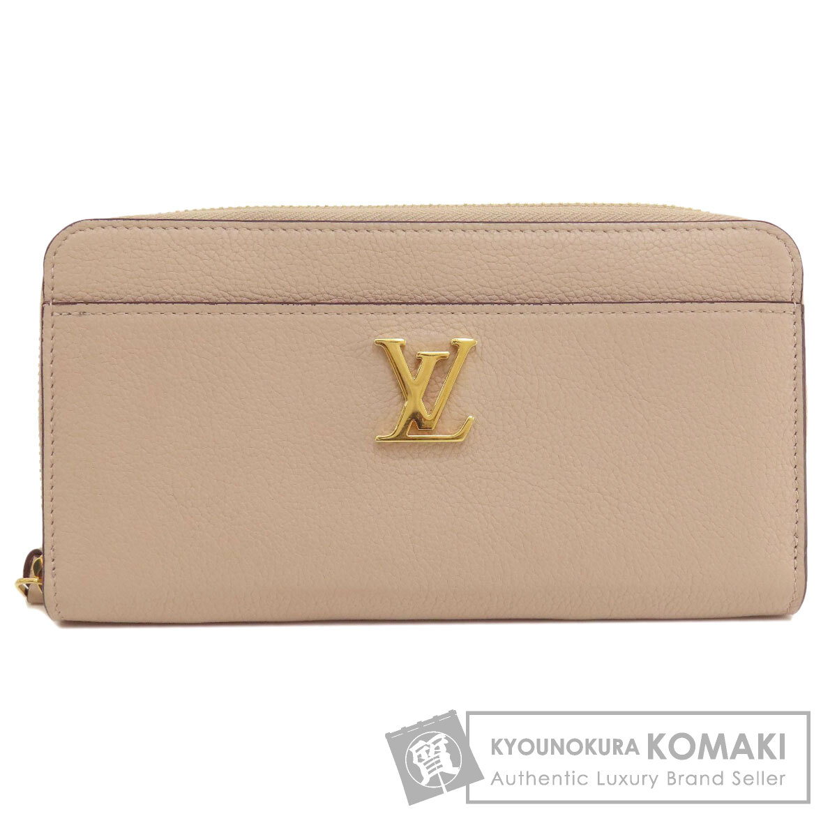 LOUISVUITTON ルイヴィトン　ロックミー　長財布　ベージュ　ブラック LOUISVUITTON ルイヴィトン ロックミー 長財布 ベージュ