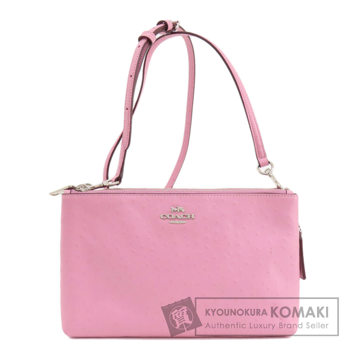 COACH コーチ F72835 ロゴ ショルダーバッグ レザー レディース