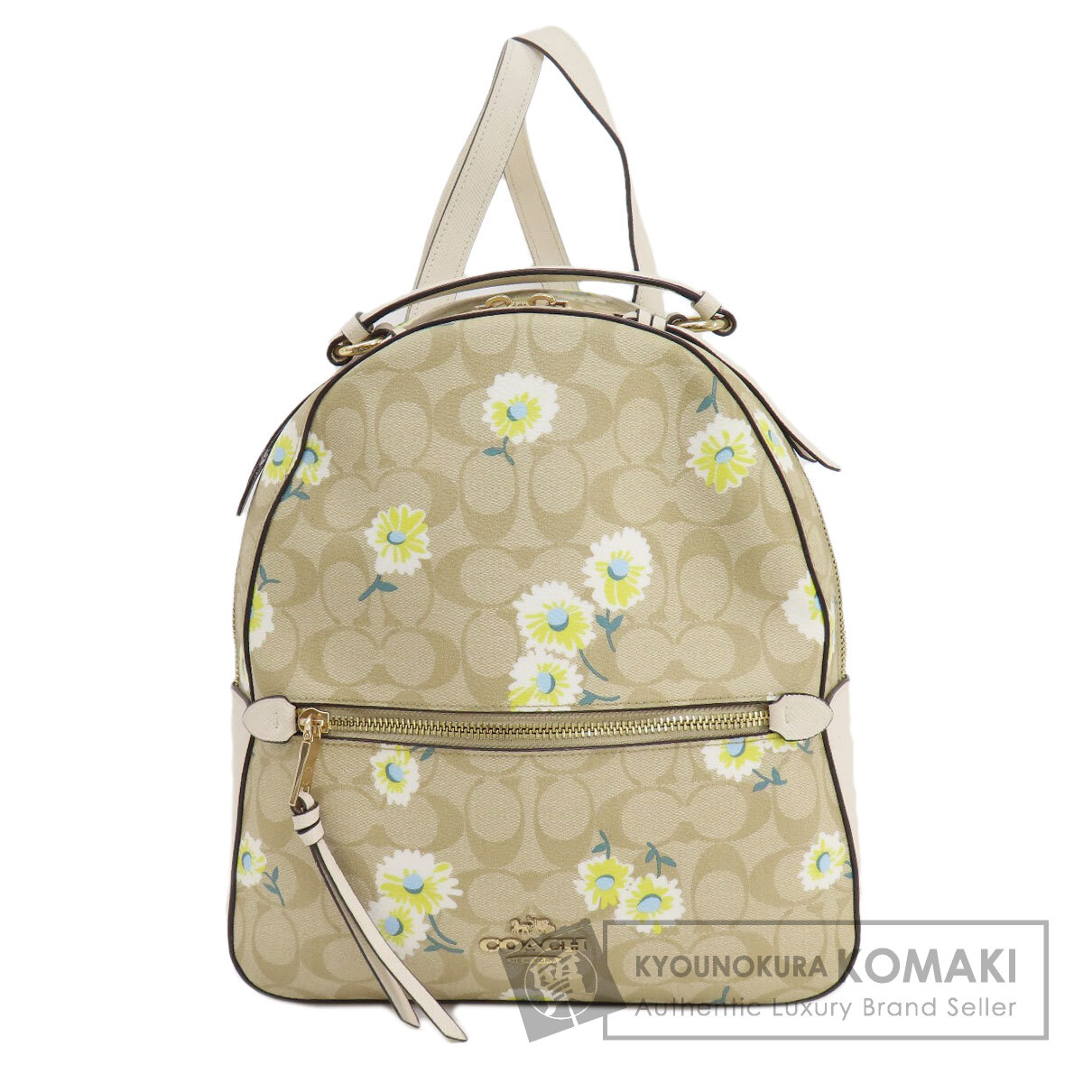 ➂正規品【COACH】フラワードッグ ワッペン リュック・デイパック ➂正規品【COACH】フラワードッグ ワッペン リュック