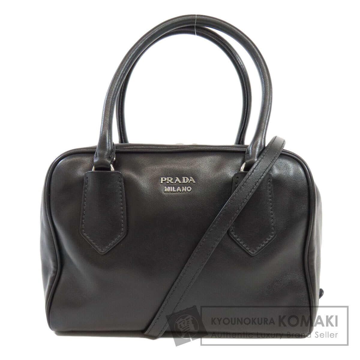 PRADA プラダ 1BB011 2WAY ハンドバッグ ラムスキン レディース