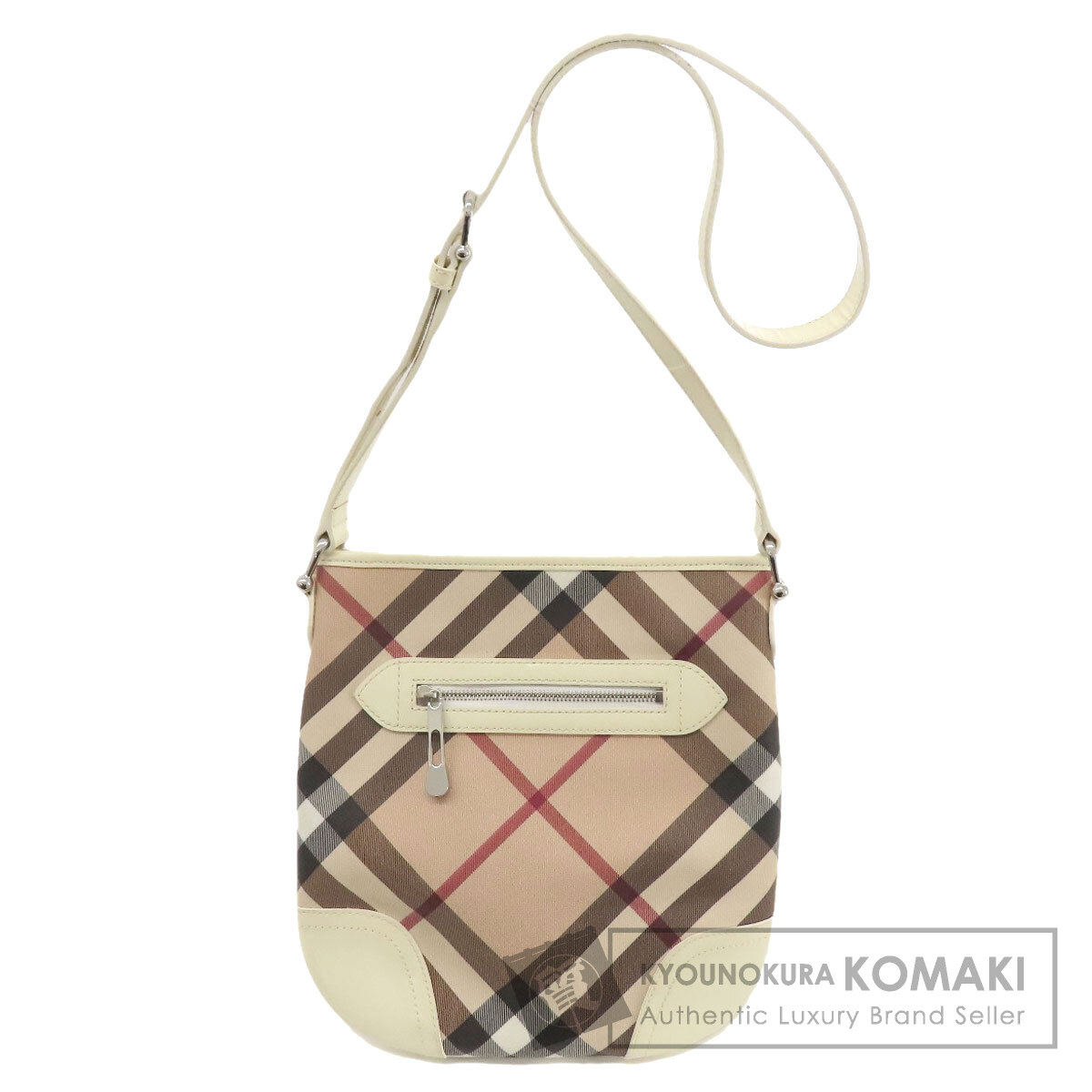 BURBERRY バーバリー ノバチェック ショルダーバッグ PVC