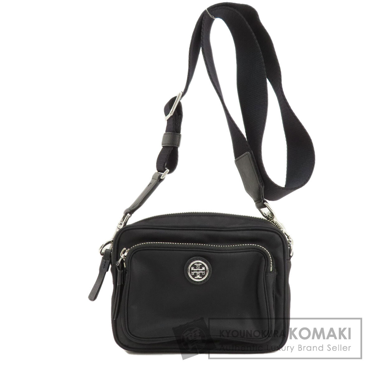 ✨美品✨ TORYBURCH トリーバーチ ナイロン　ショルダーバッグ　ブラック TORY BURCH トリーバーチ ナイロン ショルダーバッグ NOLY