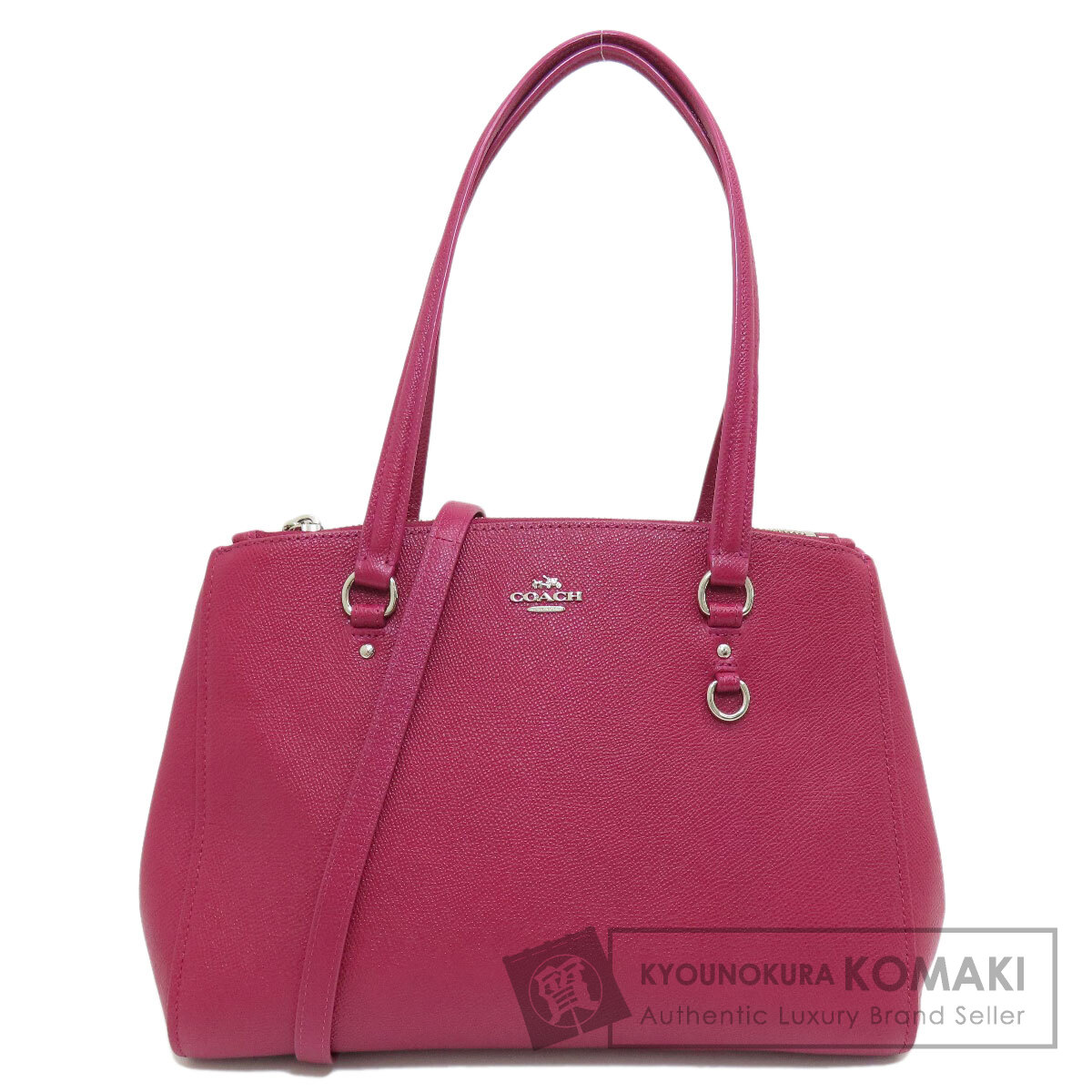 Coach ピンク 2way ハンドバッグ COACH 2way ハンドバッグ ショルダーバッグ ピンク