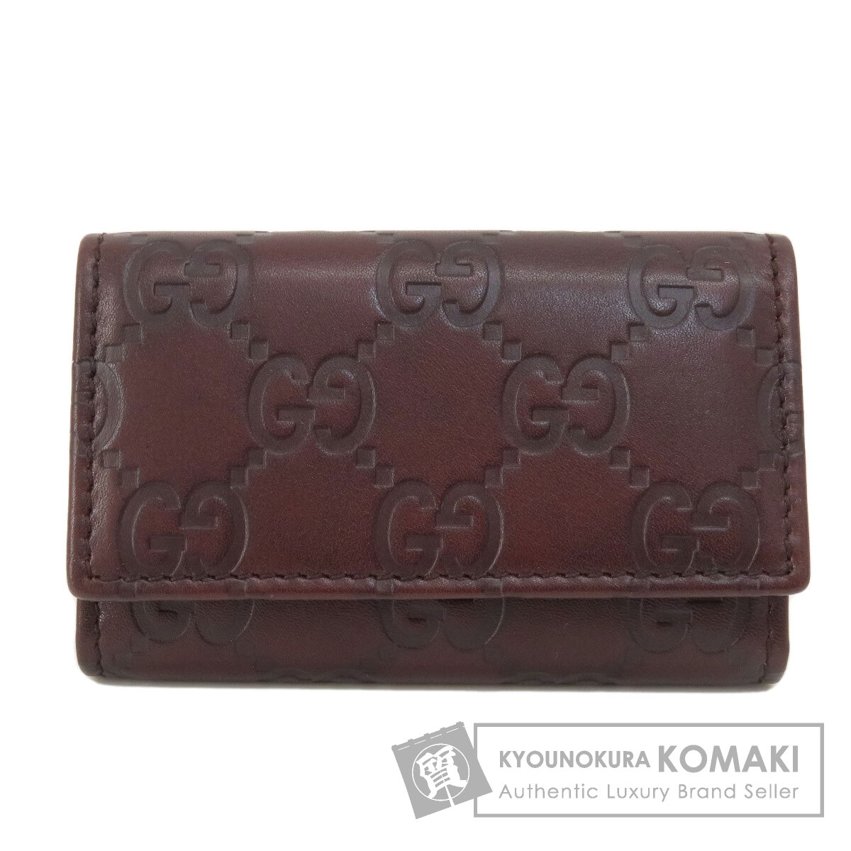 GUCCI グッチ 138098 グッチシマ キーケース レザー レディース