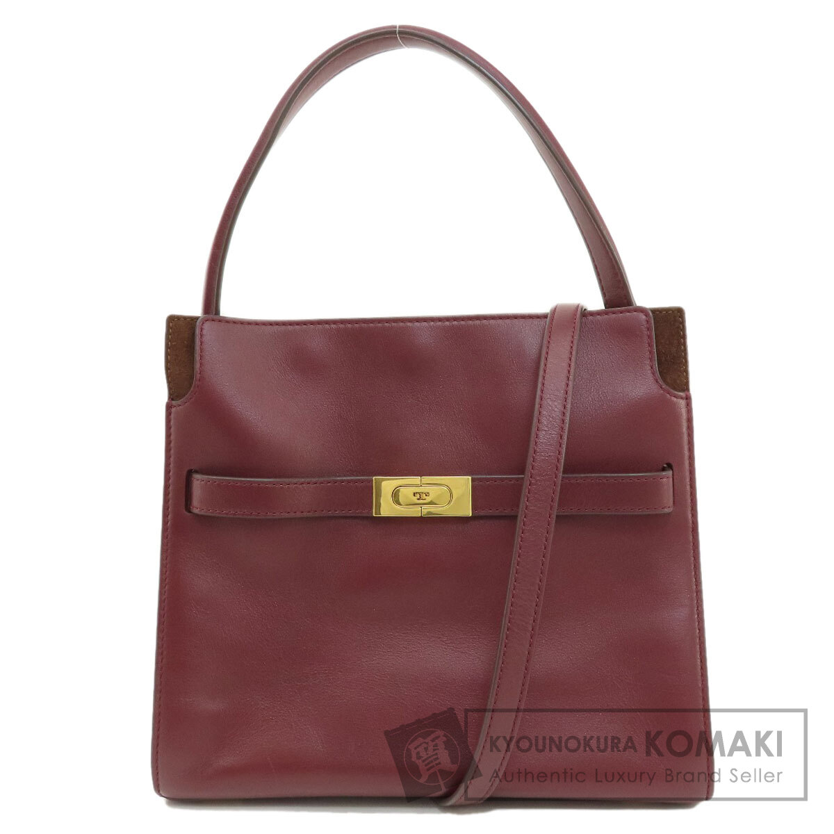 美品 TORY BURCH トリーバーチ 2way リーラジウィル Tory Burch トリーバーチ リーラジウィル スモール ダブルバッグ