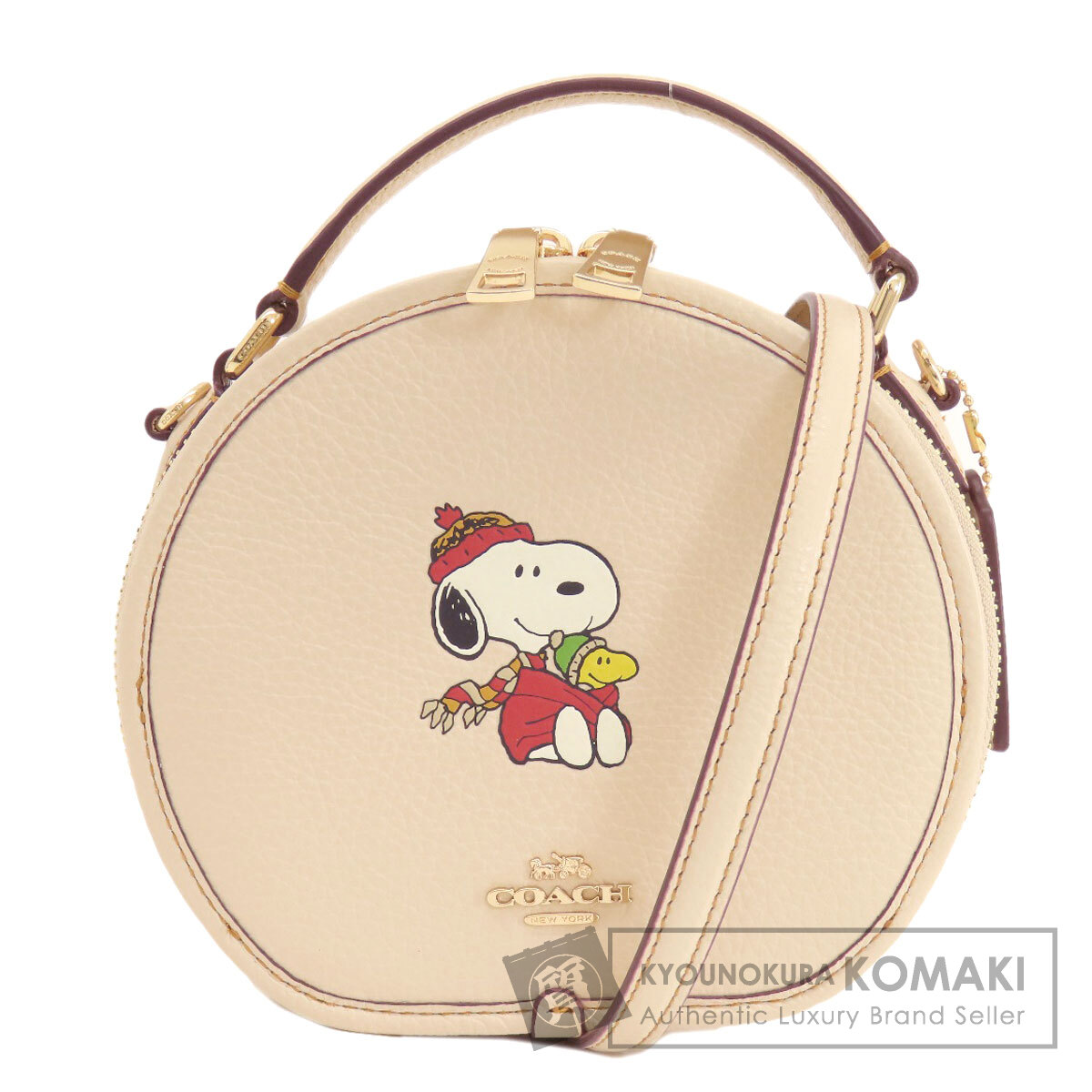 COACH - コーチ ロゴ ハンドバッグ レディース 【中古】の通販