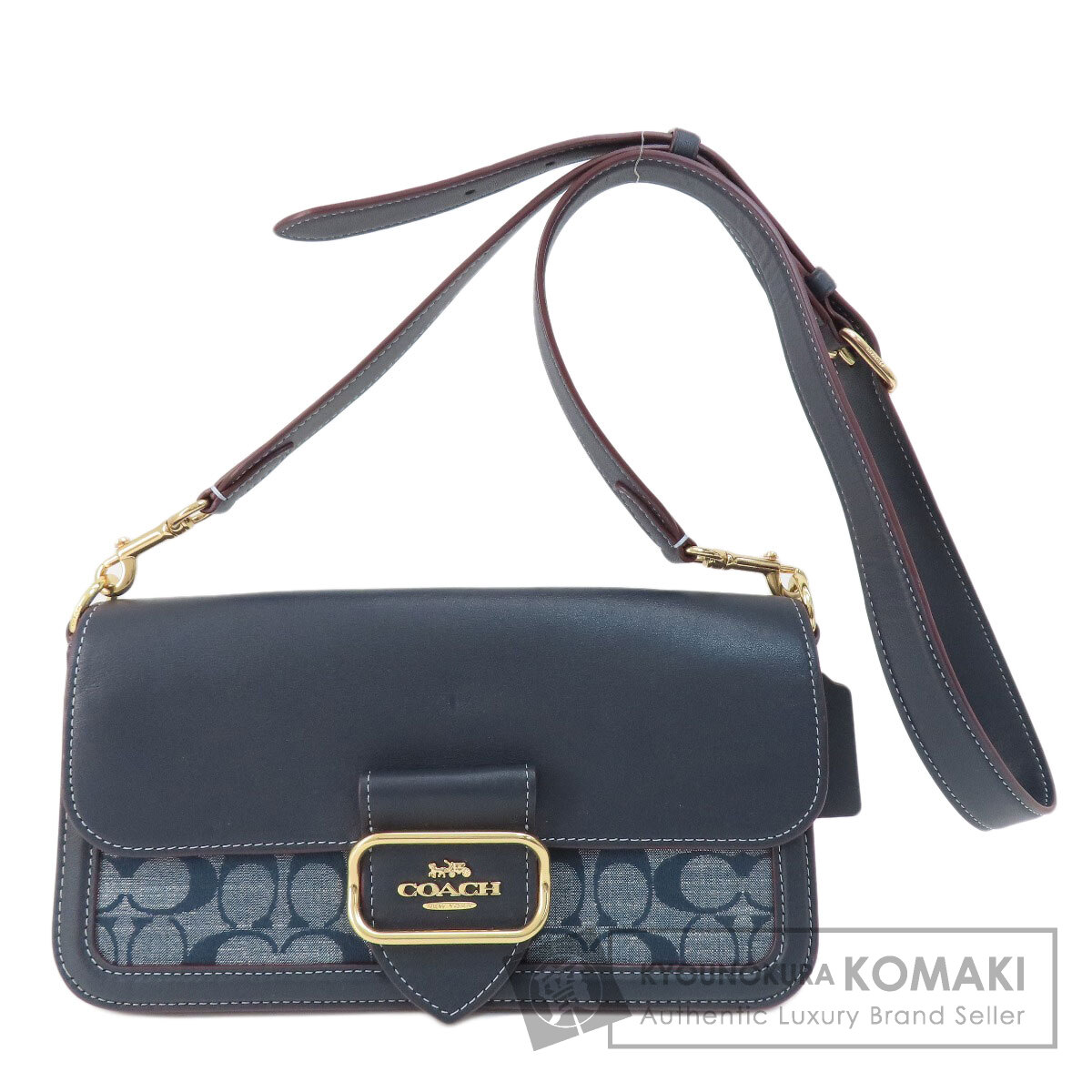 COACH コーチ CH137 シグネチャー ショルダーバッグ キャンバス