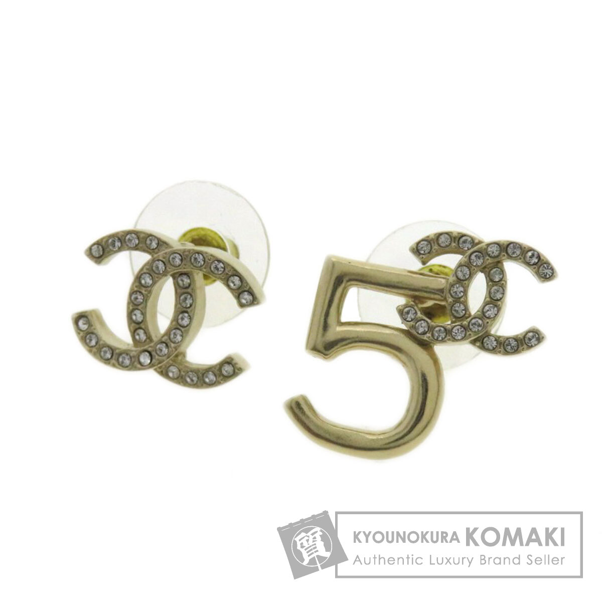 シャネル　ピアス　片耳　ナンバー5 CHANEL - シャネル ピアス ダイヤ エターナル ナンバー No. 5