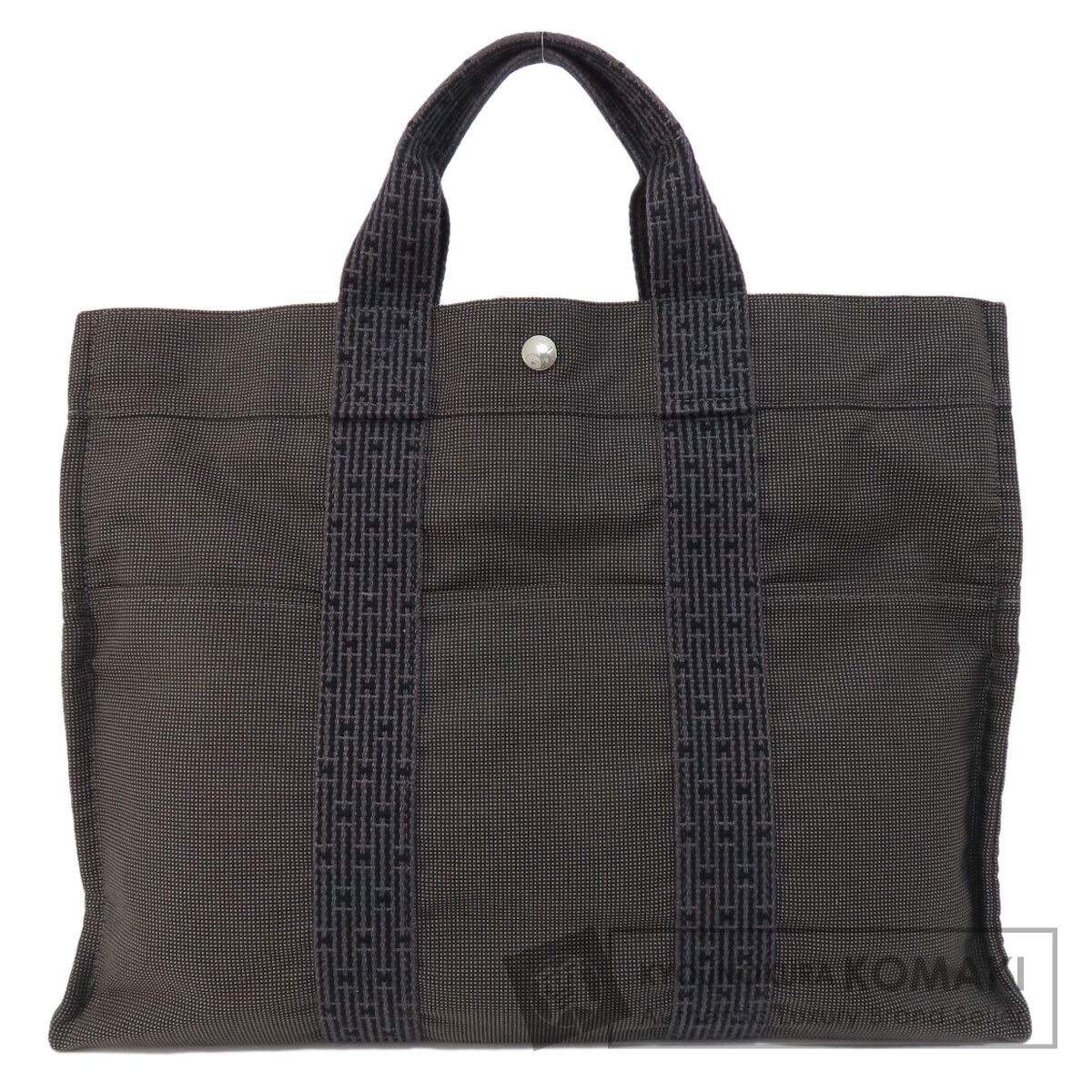 ○HERMES○エルメス○ エールライン トートMM キャンバストート