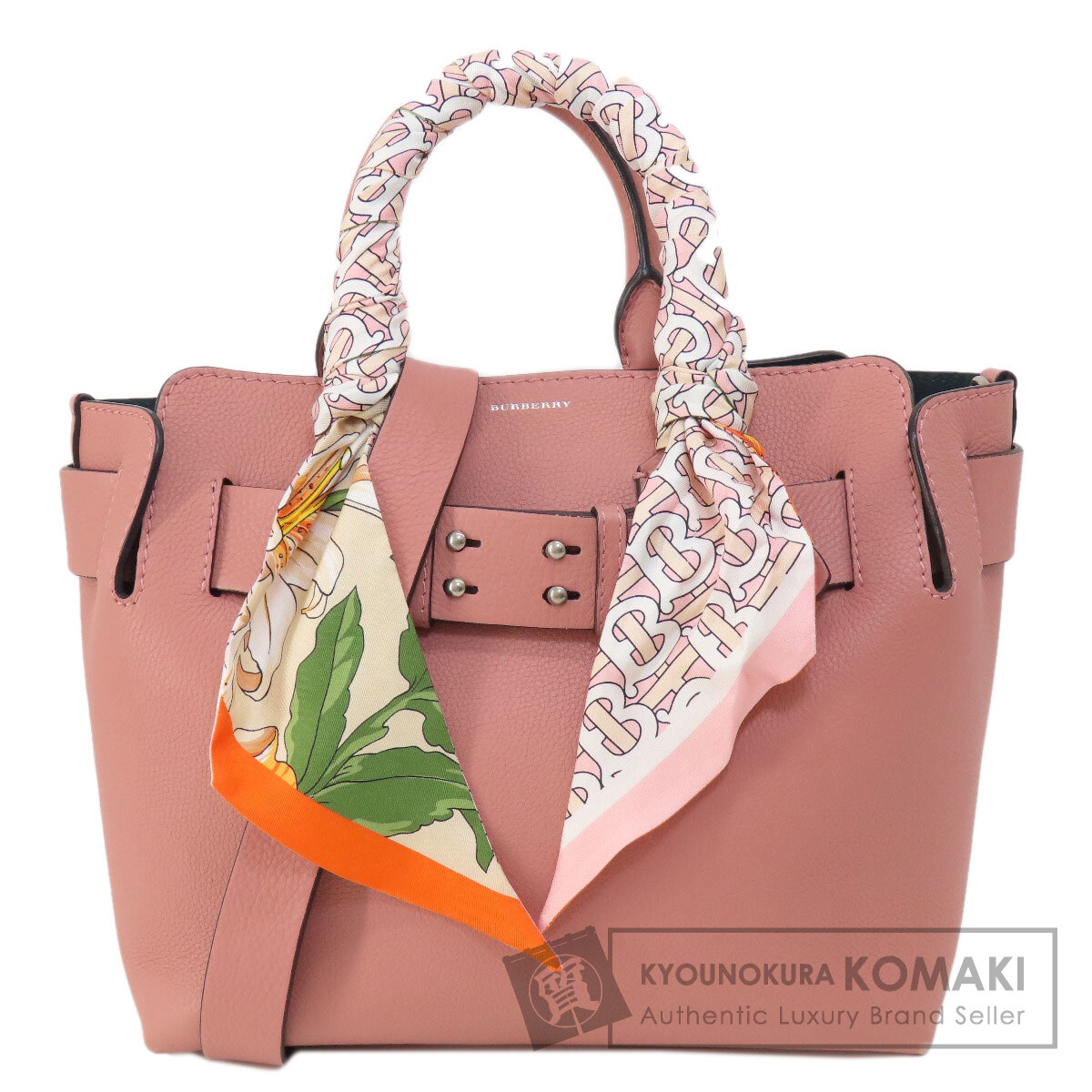 Burberry レザー2wayハンドバッグ BURBERRY バーバリー 2WAY ハンドバッグ レザー レディース ブランド京