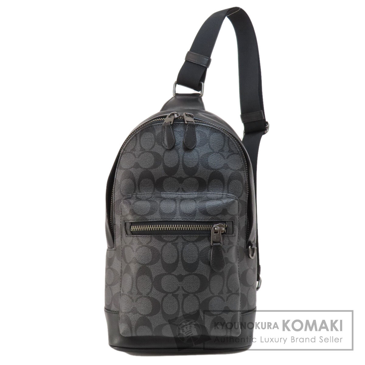 COACH コーチ 2853 シグネチャー ボディバッグ PVC レディース