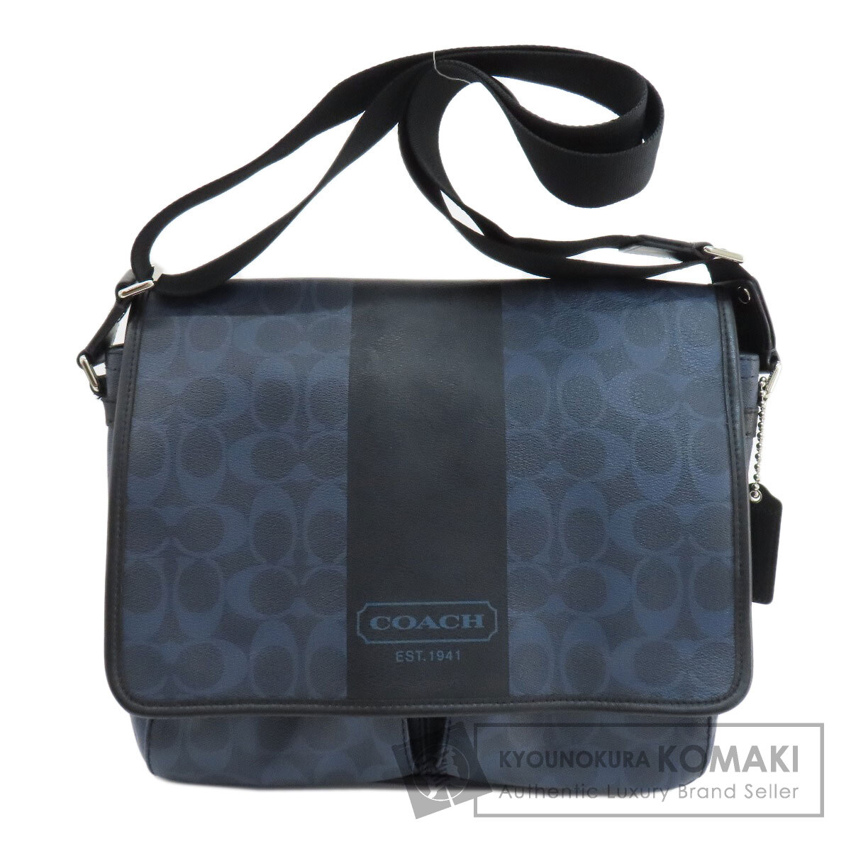 最新コレックション COACH コーチ ショルダーバッグ ヘリテージストライプ F70590 バッグ
