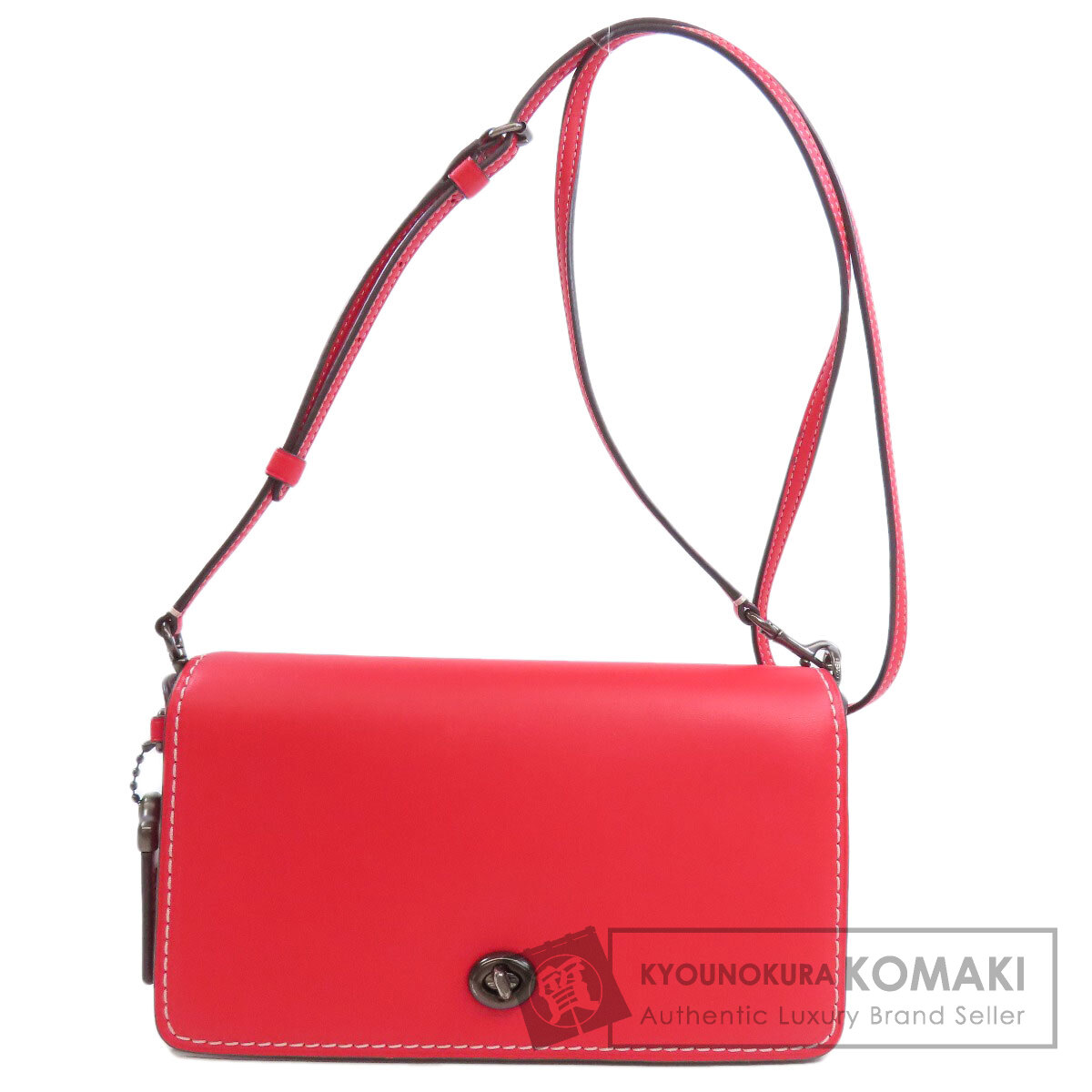 COACH コーチ 37296 グラブタンレザー ショルダーバッグ レザー