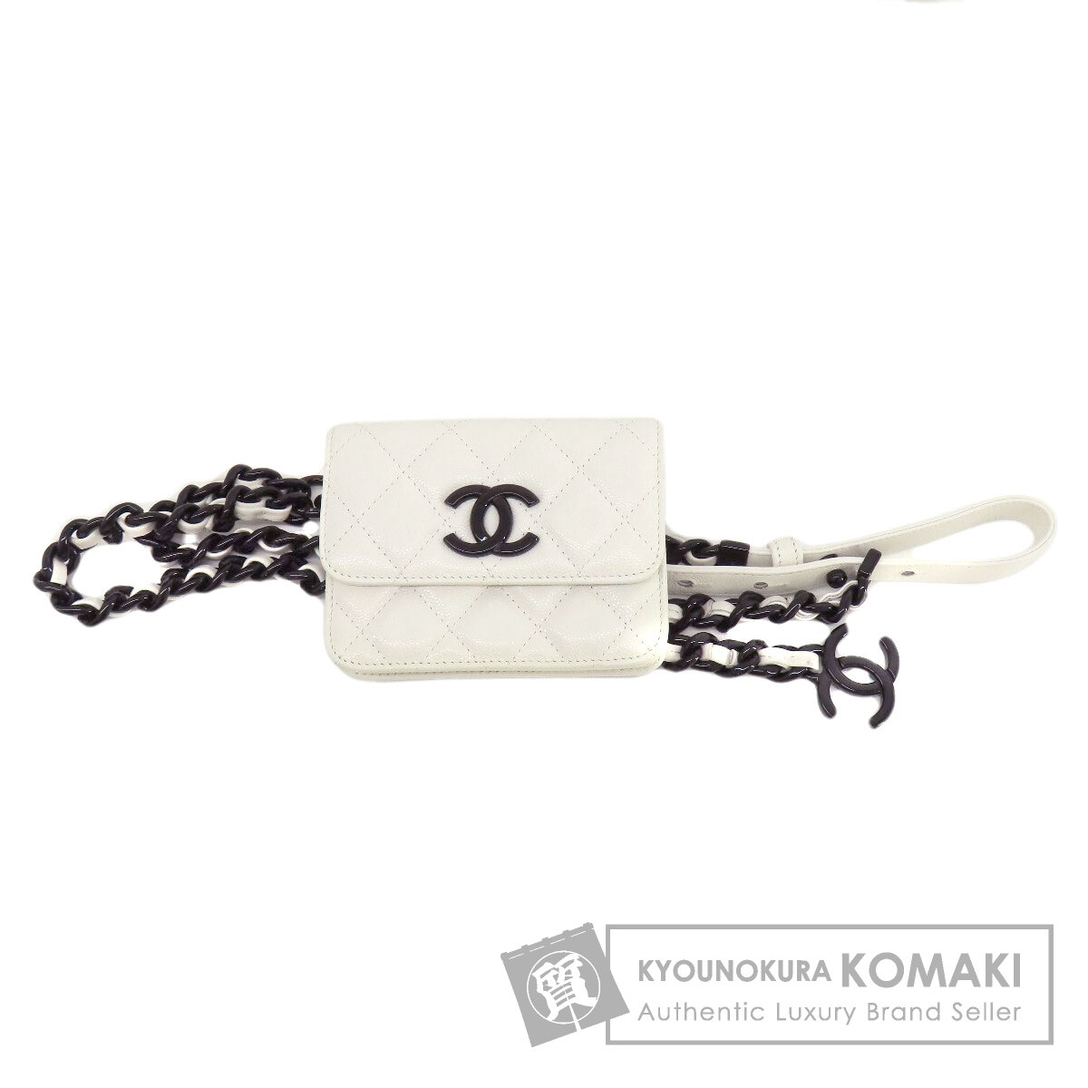 CHANEL シャネル マトラッセ シルバー金具 ヒップバッグ・ウエスト
