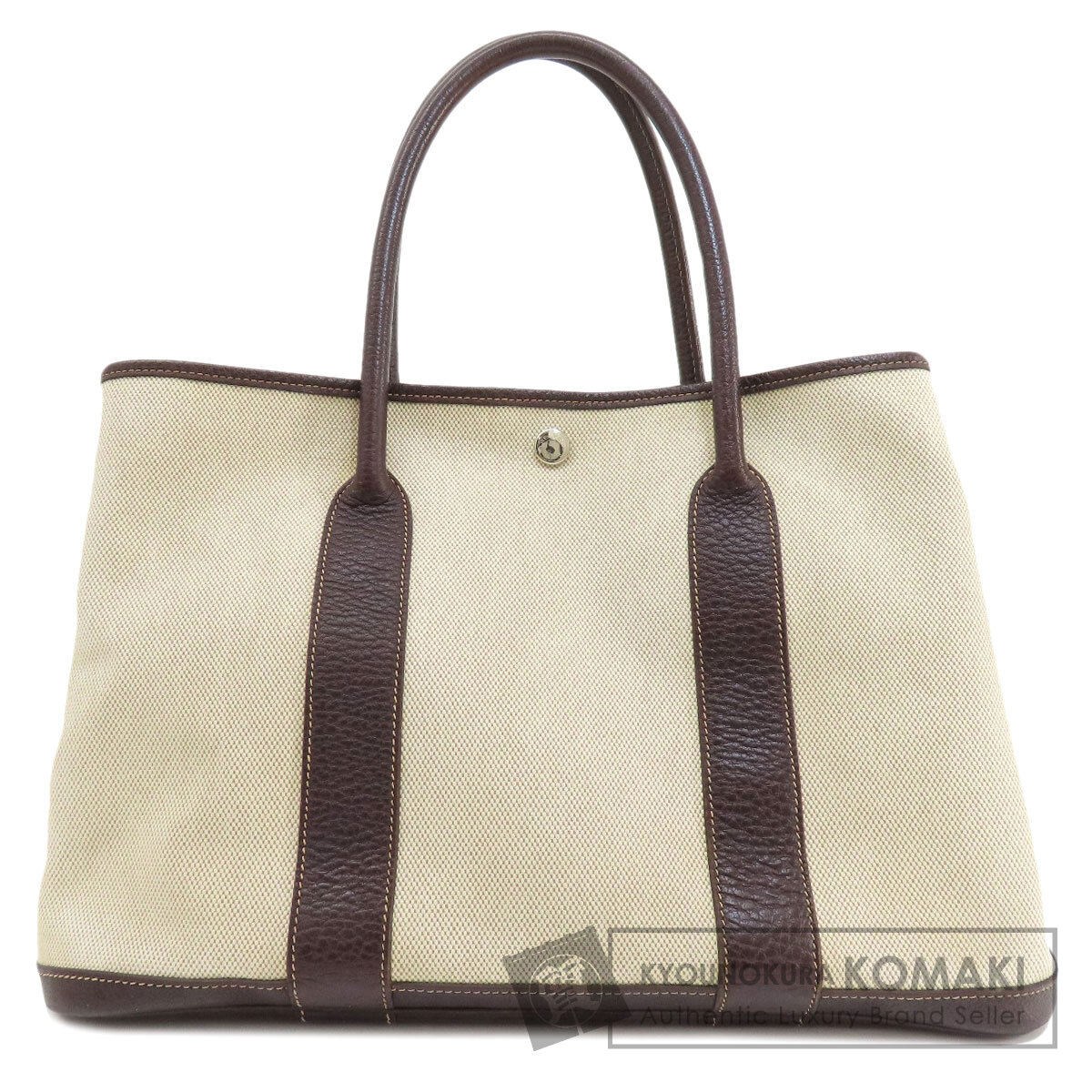 HERMES エルメス ガーデンパーティPM マロン シルバー金具