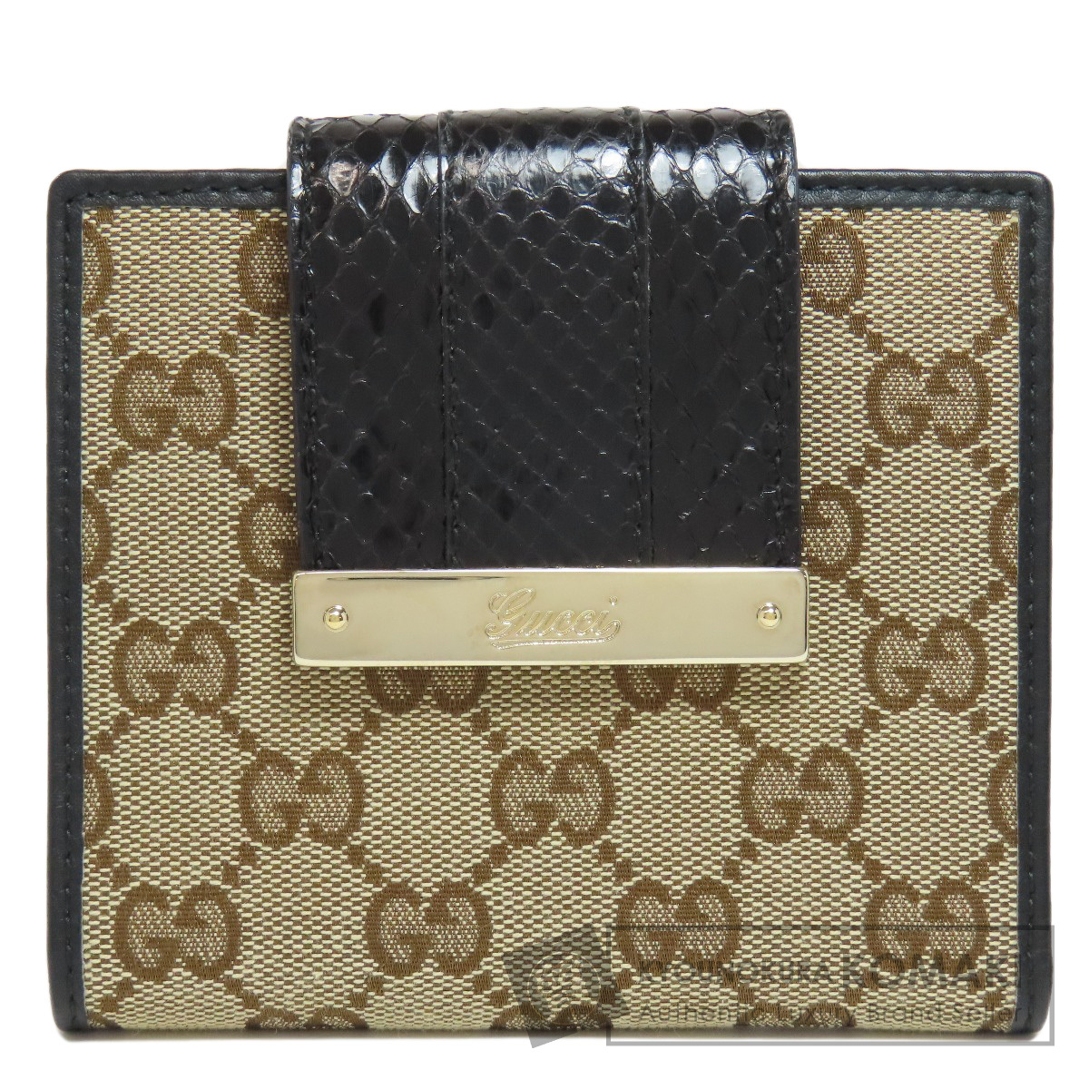 グッチ　二つ折り財布 GUCCI - グッチ GUCCI 二つ折りウォレット コンパクトウォレット