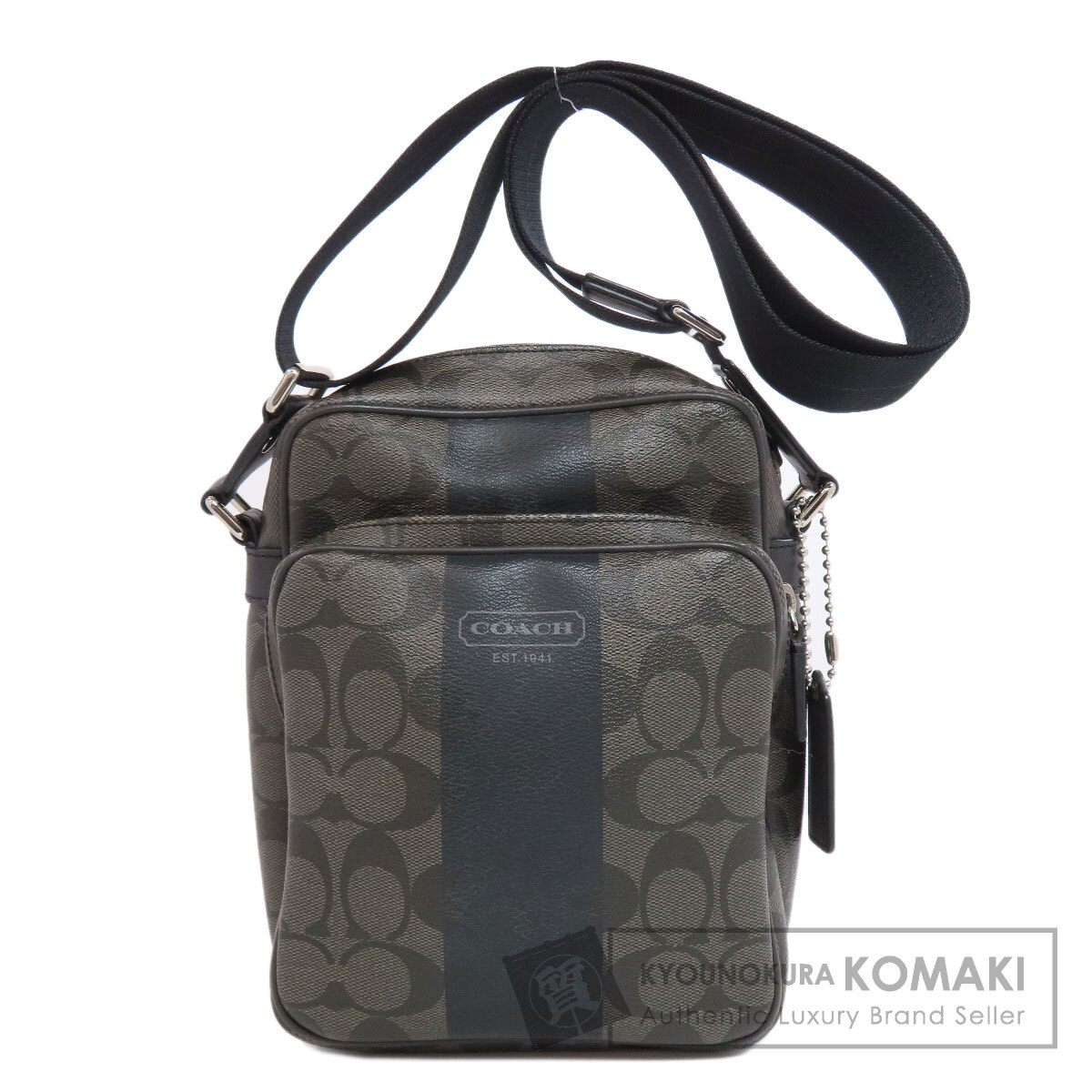 COACH コーチ F70589 シグネチャー ショルダーバッグ PVC
