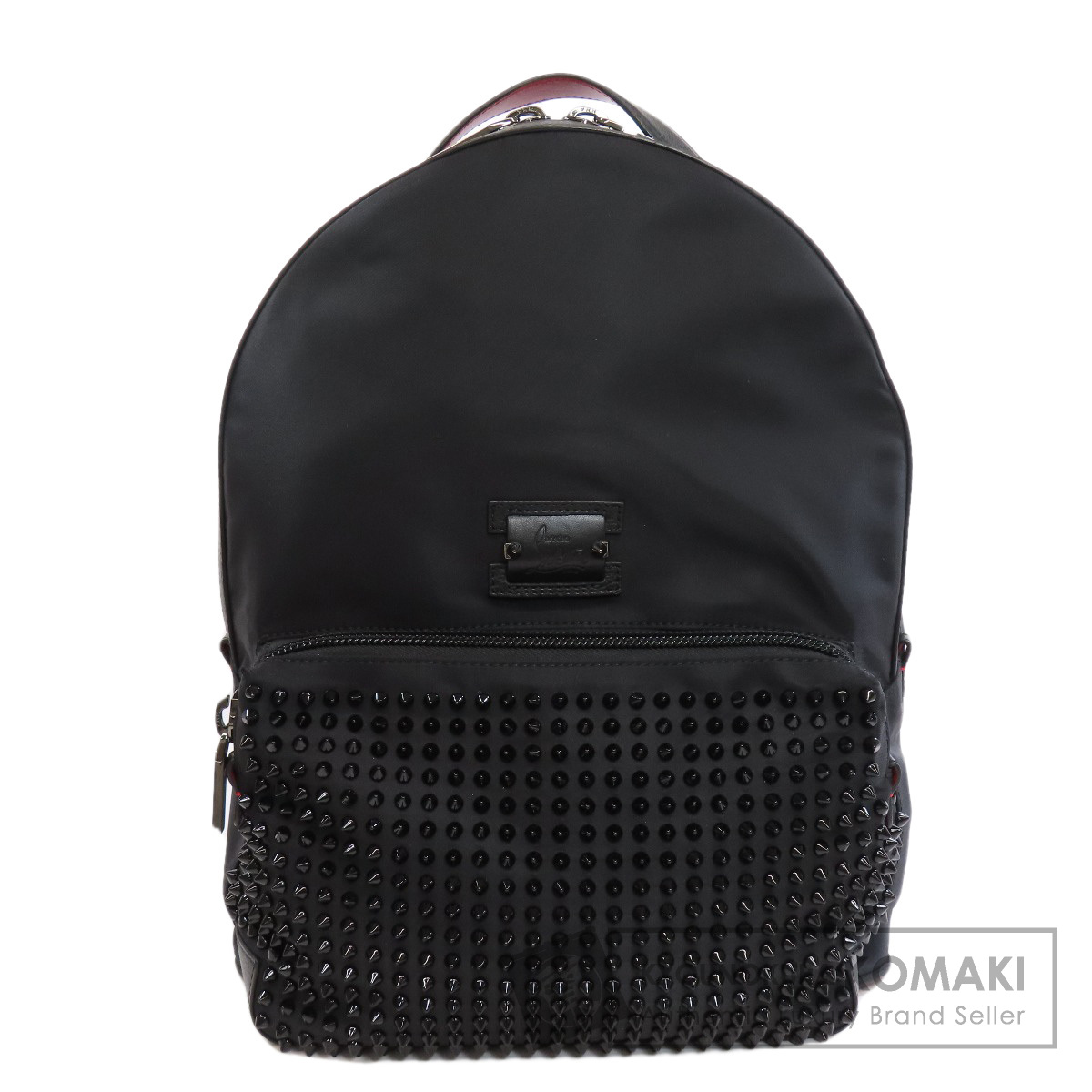 【極美品希少】クリスチャンルブタン スタッズ ナイロン×レザー リュック Christian Louboutin クリスチャンルブタン スタッズ リュック
