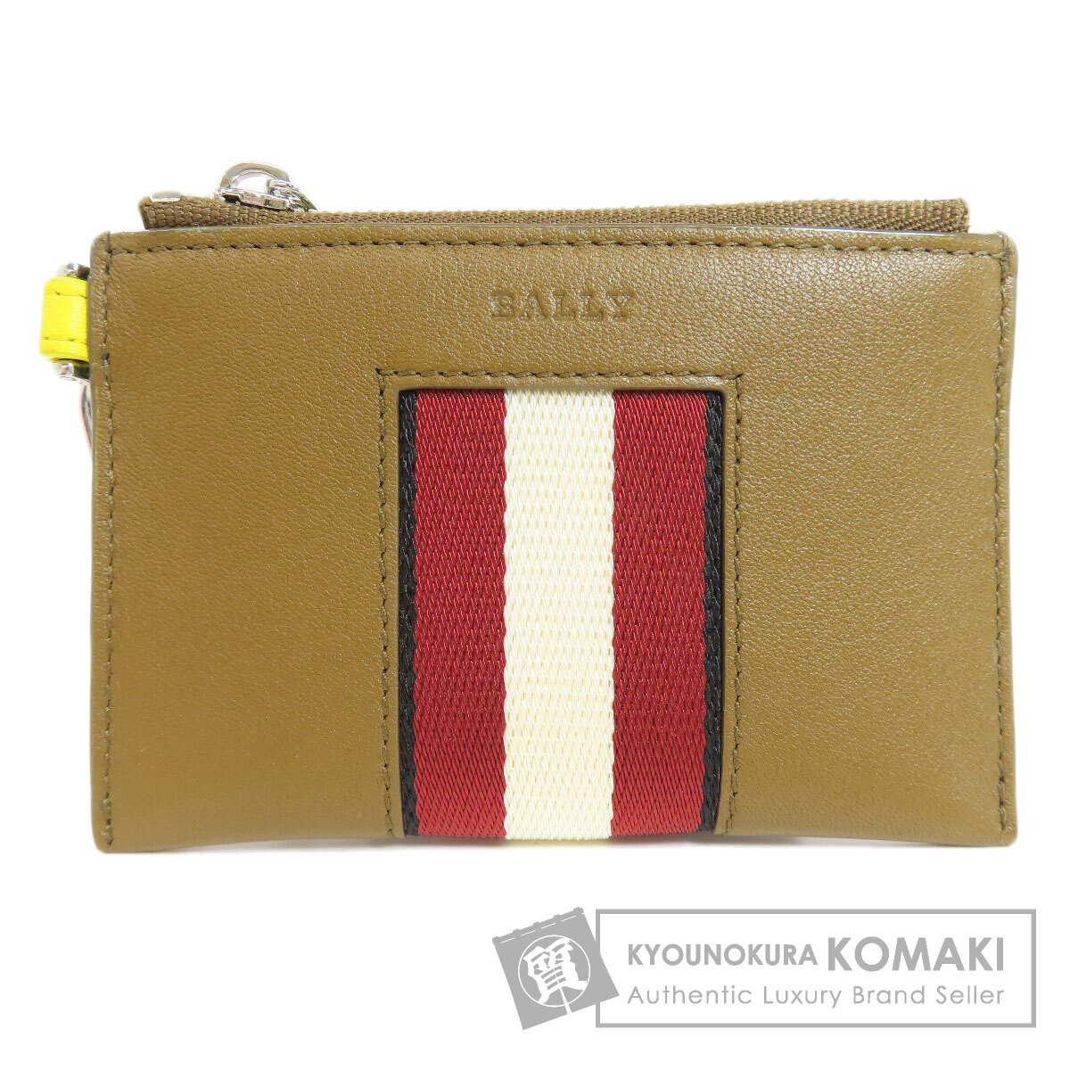 BALLY バリー バリーストライプ コインケース レザー レディース