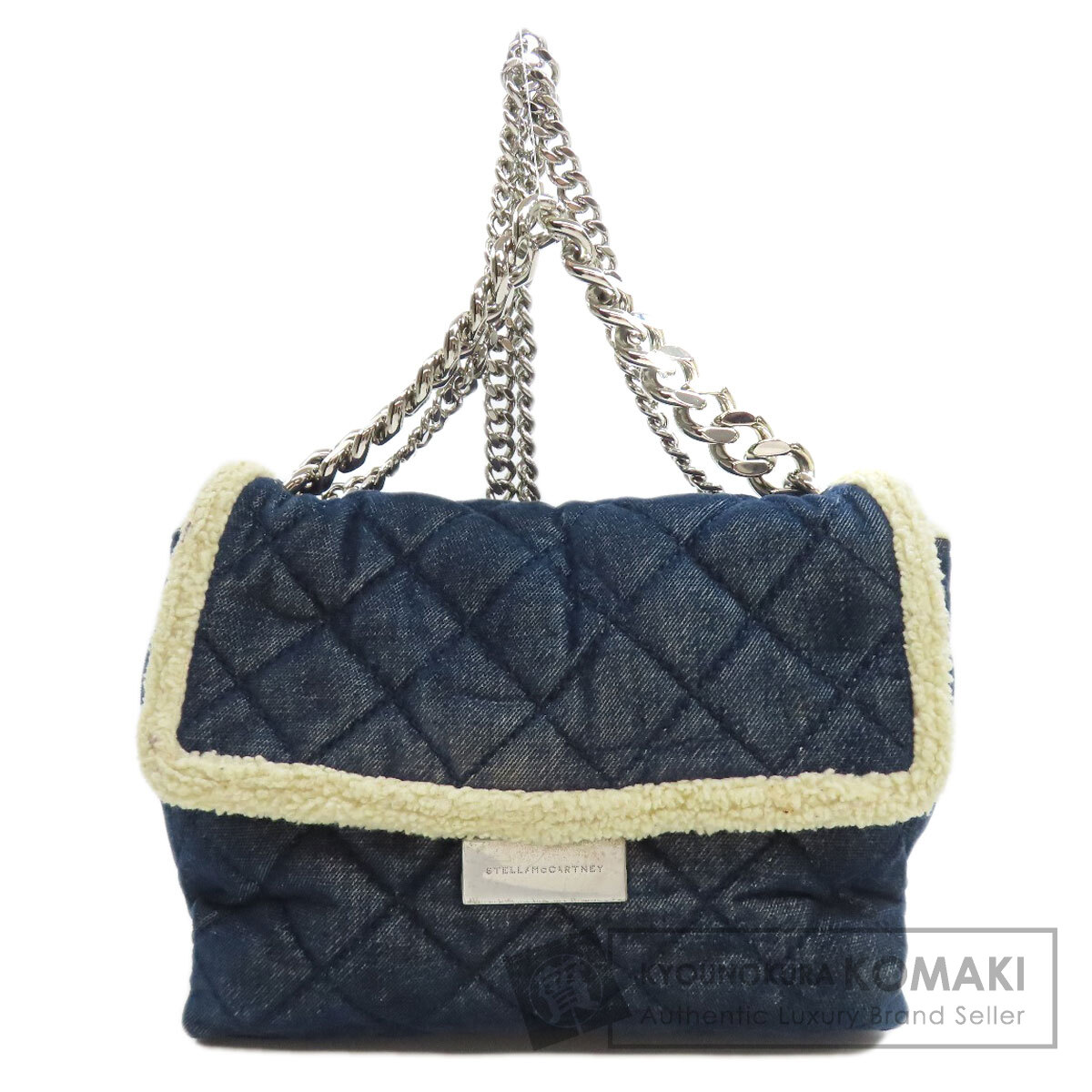 ステラマッカートニー Stella McCartney  チェーンショルダー  ハンドバッグ デニム 中古 Stella McCartney ステラマッカートニー チェーンショルダー