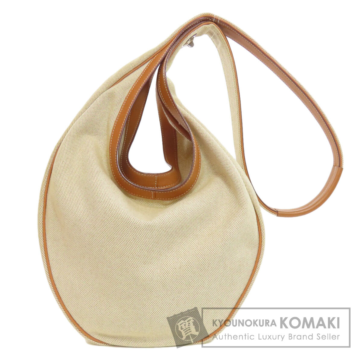 エルメス サックソ MM トワル アッシュ ハンドバッグ HERMES エルメス サックルコMM トートバッグ トワルアッシュ