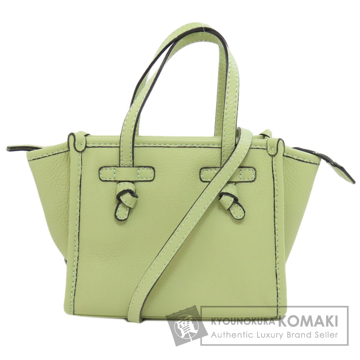 GIANNI CHIARINI ジャンニキアリーニ 2WAY ハンドバッグ レザー