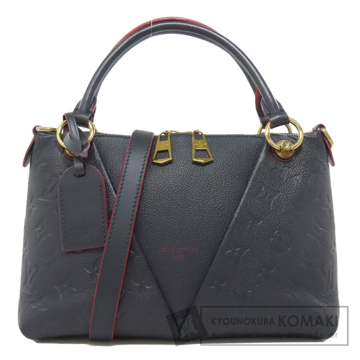 LOUIS VUITTON ルイヴィトン M44845 VトートBB ハンドバッグ