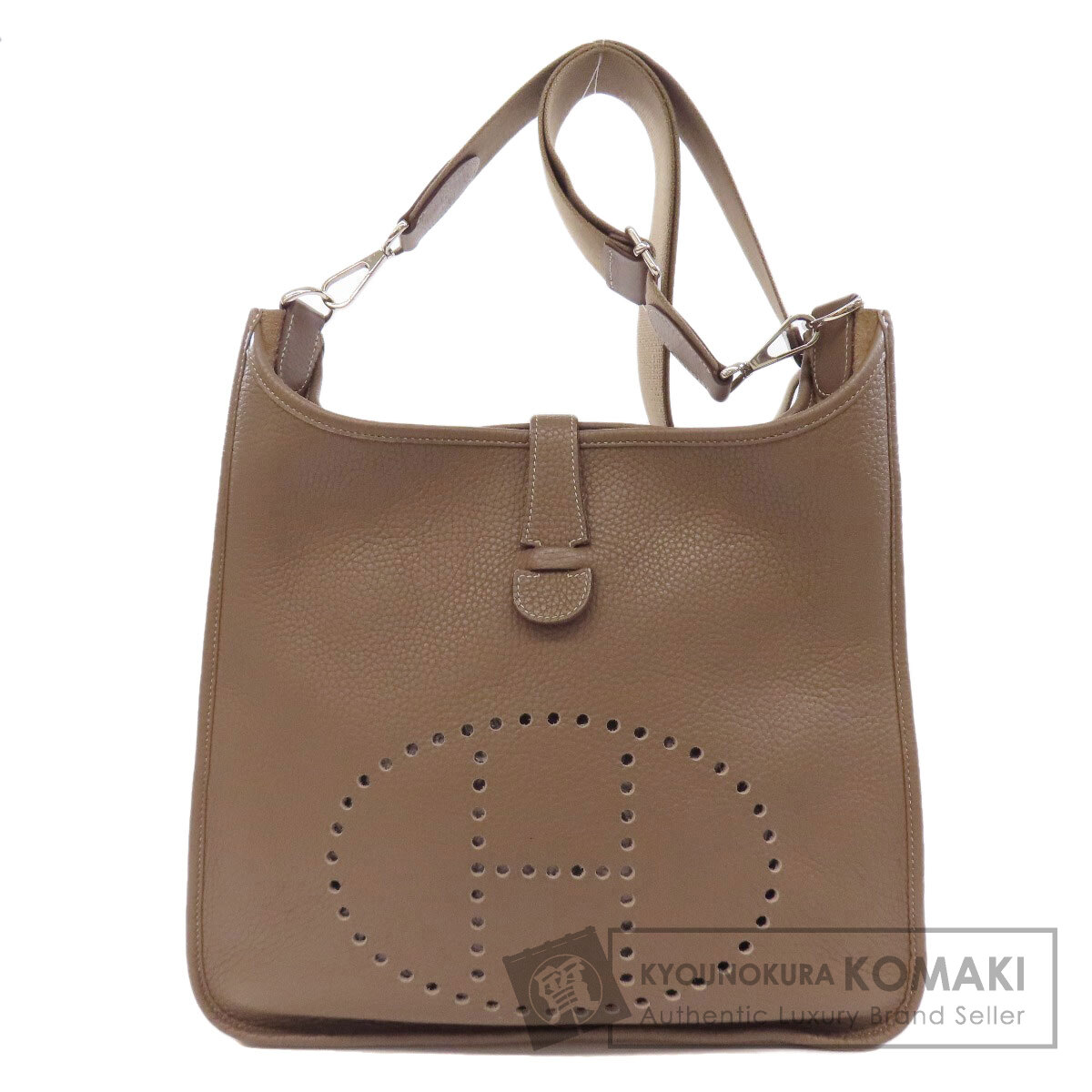 HERMES エルメス エブリン3 GM シルバー金具 ショルダーバッグ