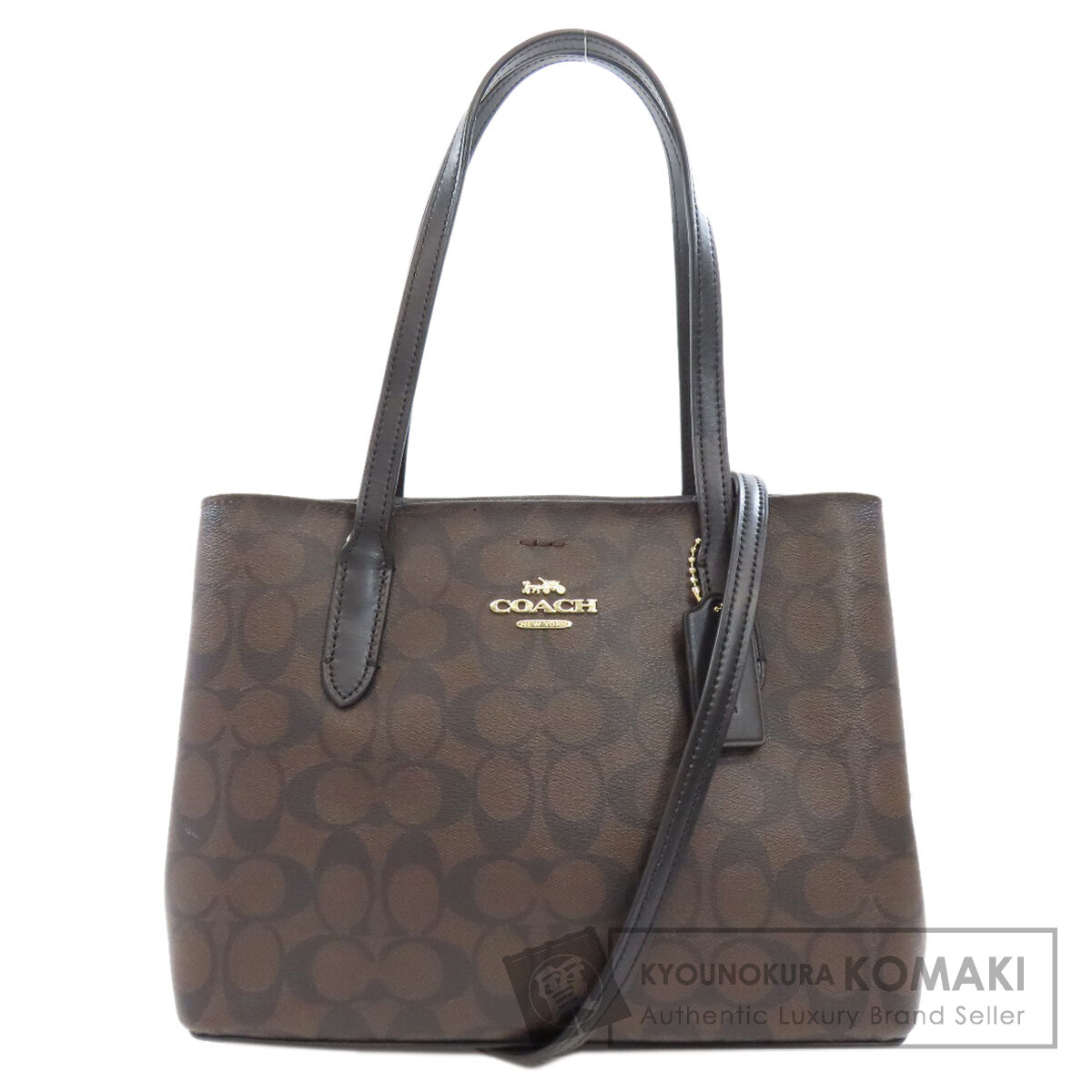 26 COACH コーチ シグネチャー トートバッグ ハンドバッグ PVC COACH コーチ バッグ トートバッグ F05696 5696 シグネチャー
