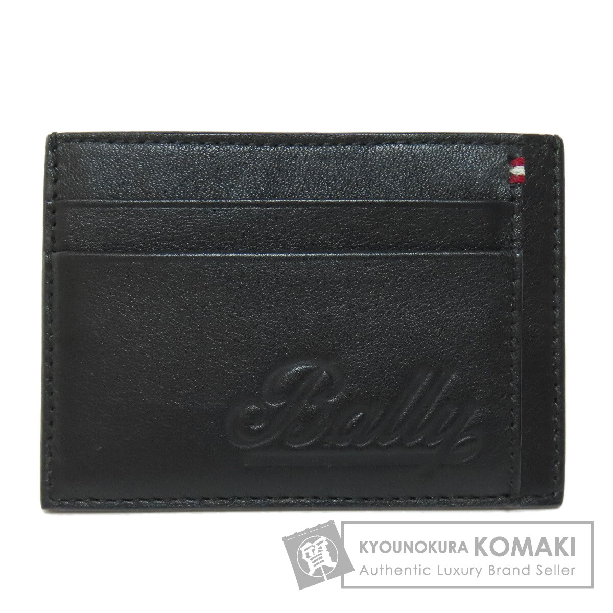 Bally カードケース BALLY バリー ロゴ カードケース レザー レディース ブランド京