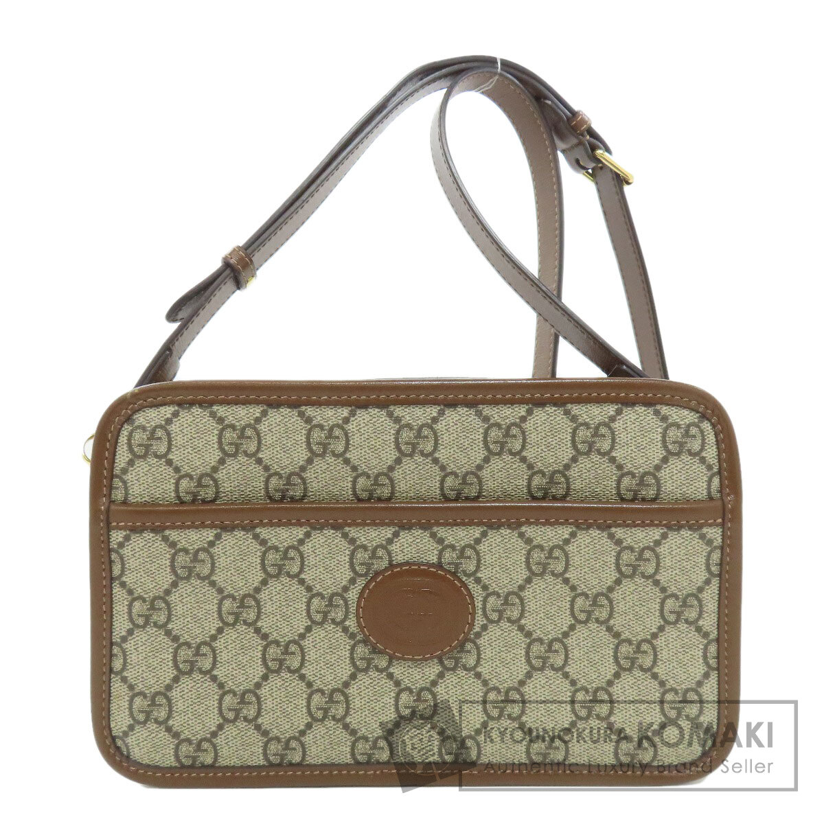 GUCCI グッチ 658572 GGスプリーム ショルダーバッグ PVC