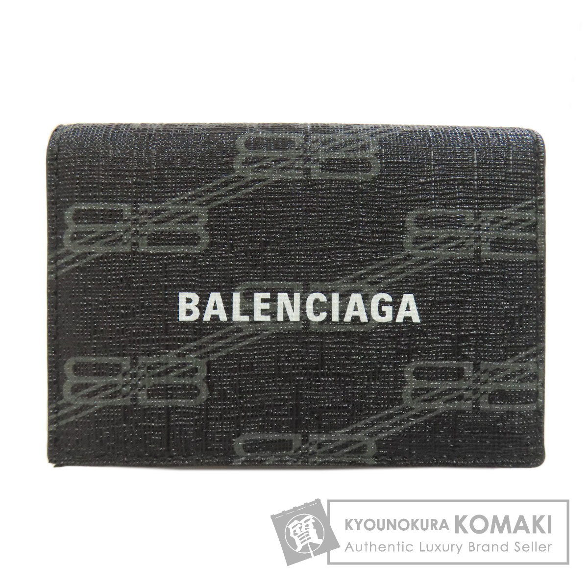 BALENCIAGA モノグラム 二つ折り財布 brandparks_balenciaga-0061-bebr