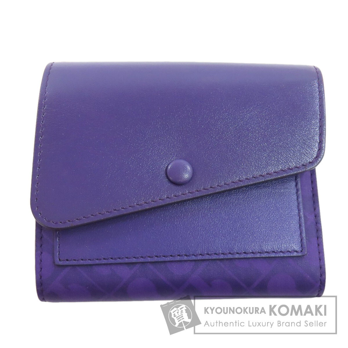 GHERARDINI ゲラルディーニ 三つ折り財布 ロゴモチーフ 二つ折り