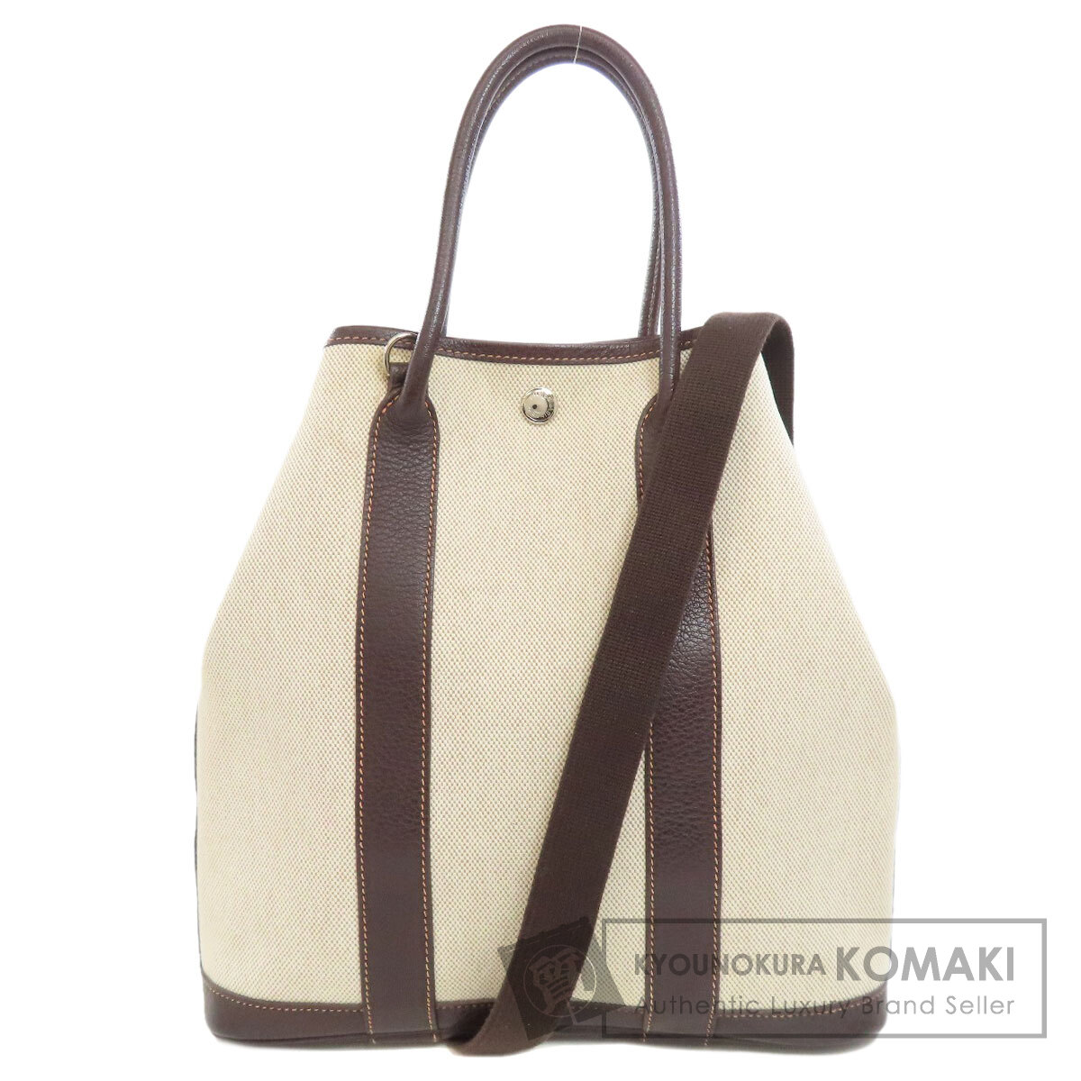 エルメス ハンドバッグ ガーデンファイル シルバー金具