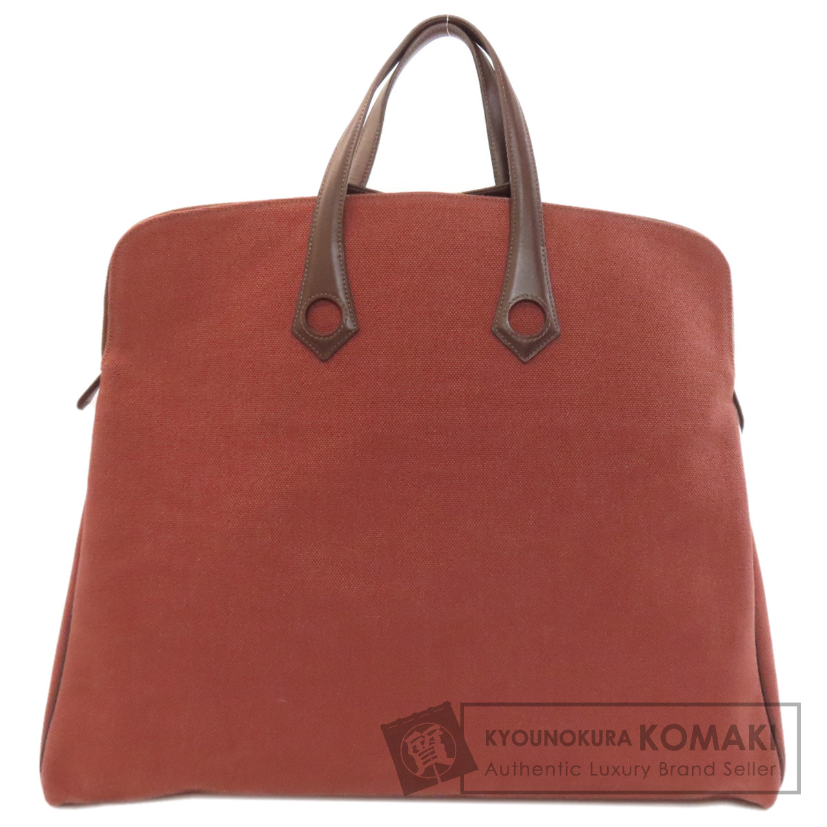 HERMES エルメス サックイブー GM ハンドバッグ トワルアッシュ