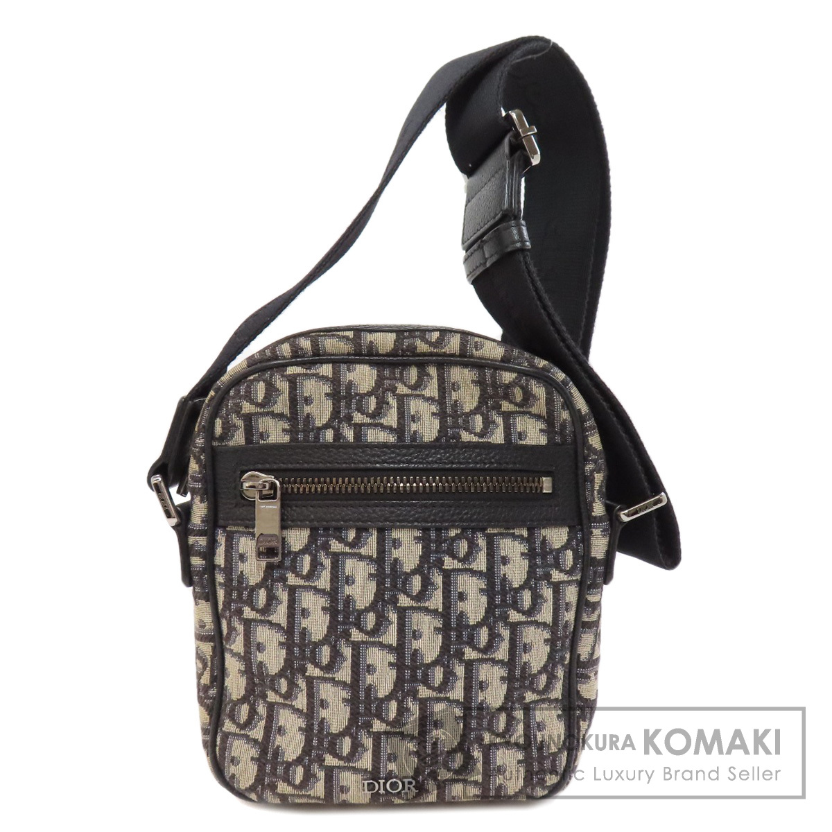 クリスチャンディオーChristian Diorトロッターショルダーバッグ 黒 Christian Dior ストリートシック トロッター ショルダーバッグ