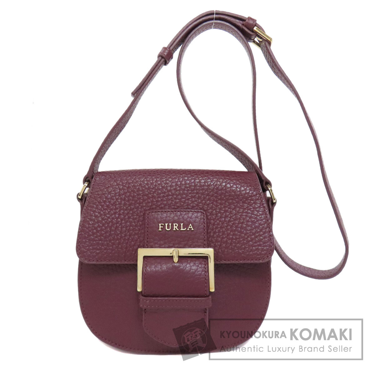 Furla フルラ ロゴ ショルダーバッグ レザー レディース