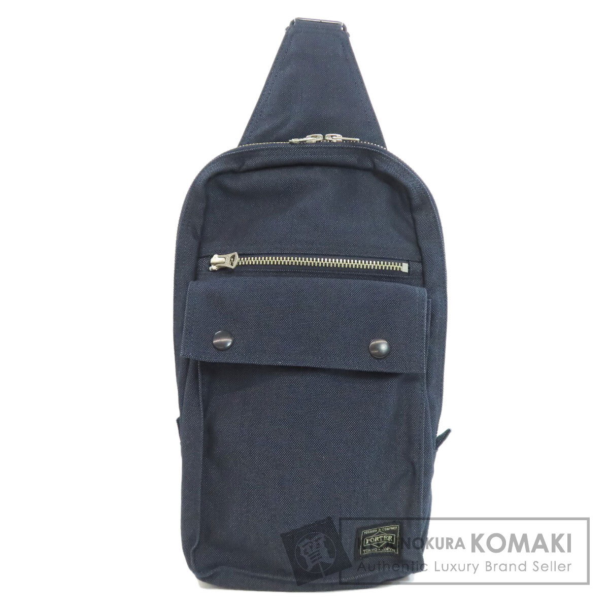 PORTER ポーター ロゴ ボディバッグ キャンバス レディース