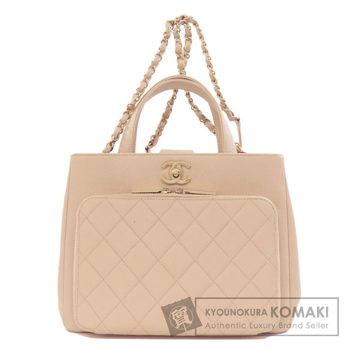 シャネル ハンドバッグ ココマーク ゴールド金具 2WAY