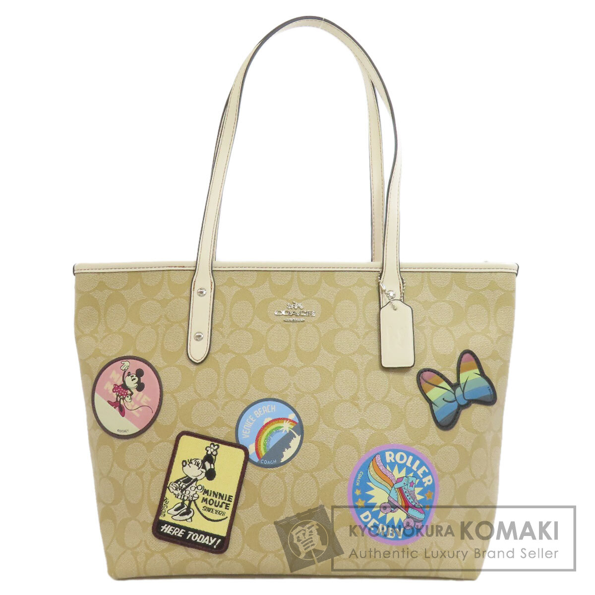極美品 COACH ディズニーコラボ トート ミッキー コーチ COACH コーチ バッグ COACH アウトレット ディズニーx