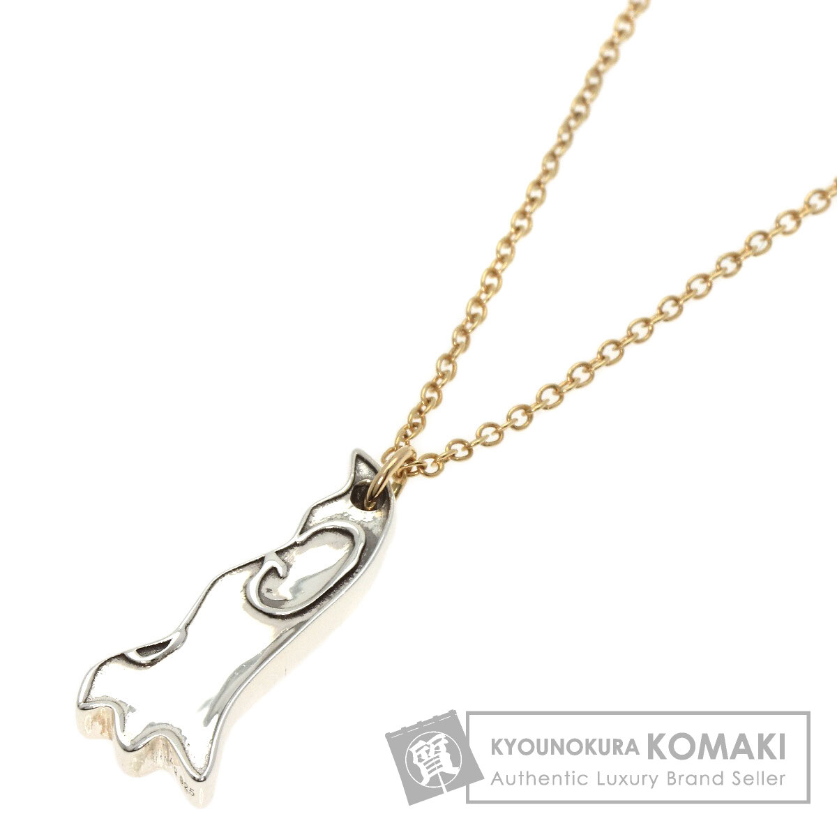 グッチ ネックレス GG ゴースト 片方のみ