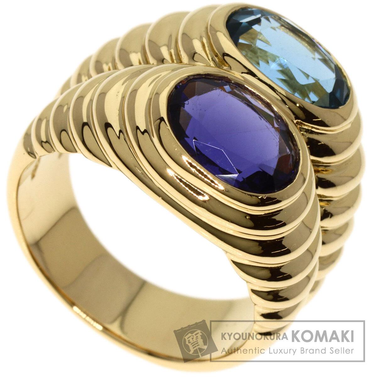 BVLGARI ブルガリ パッソドッピオ パール K18YG リング ブルガリ(BVLGARI)ブルガリ パッソドッピオ パール リング