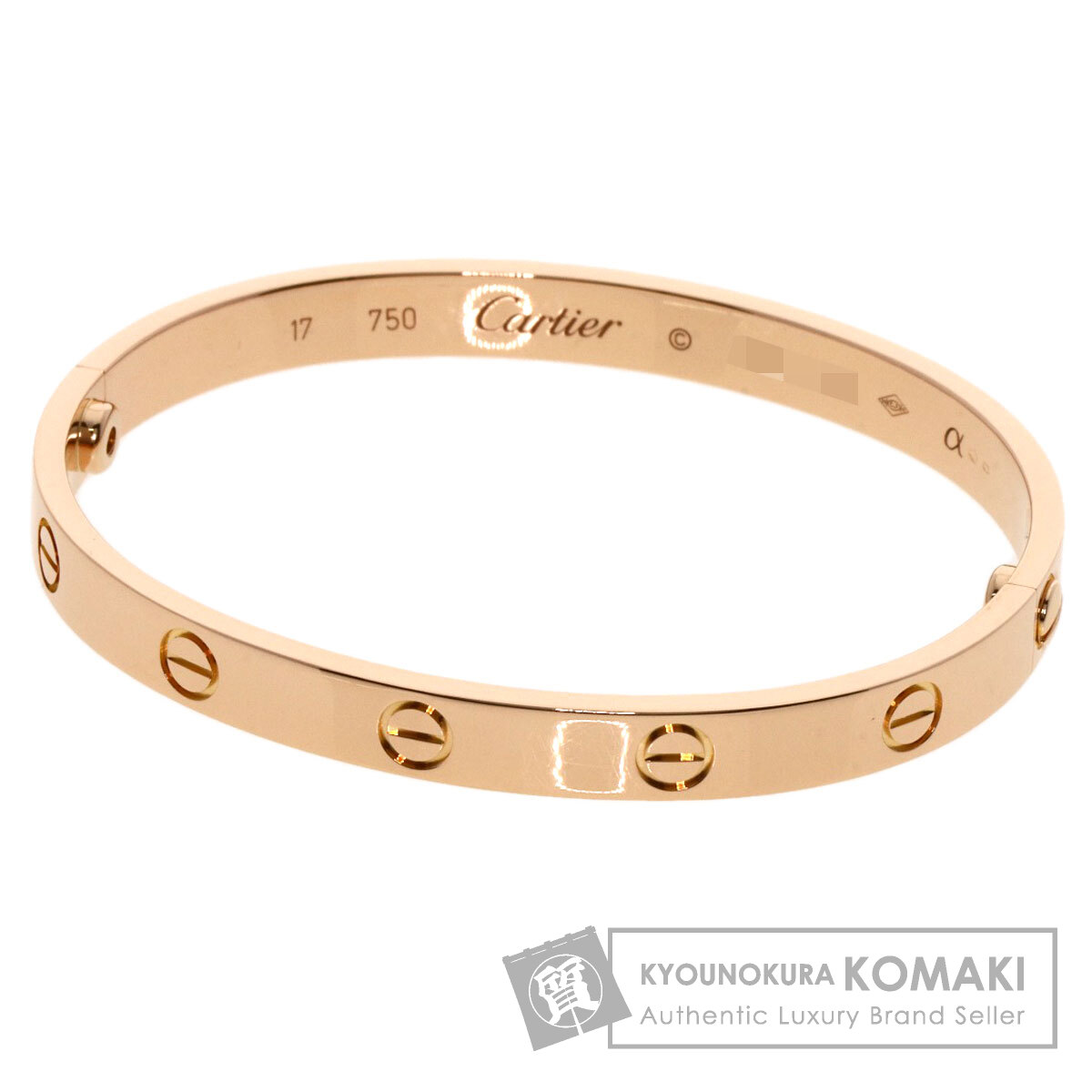カルティエ ブレスレット ラブブレス ドライバー無し #17