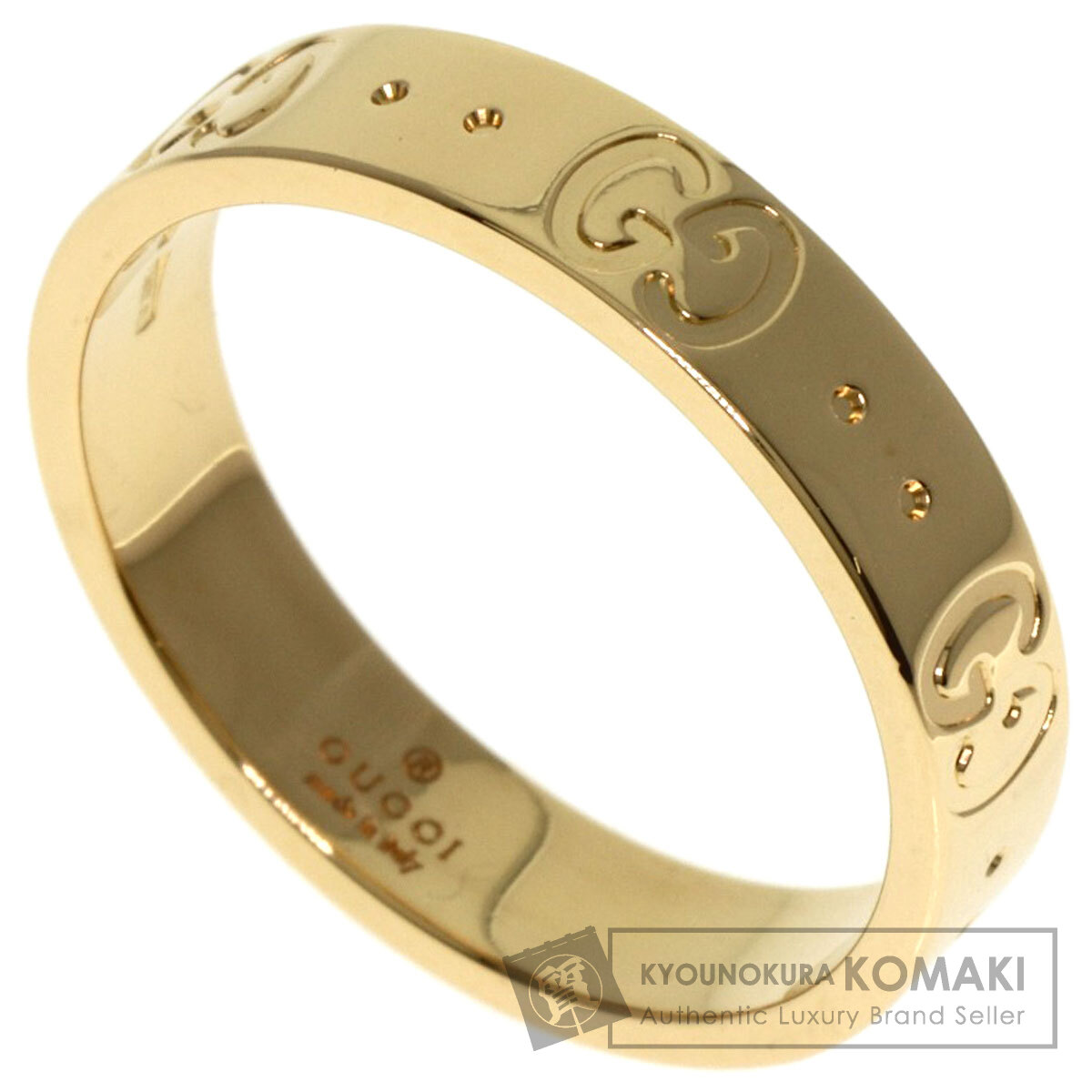 GUCCI グッチ アイコン #13 リング・指輪 K18イエローゴールド