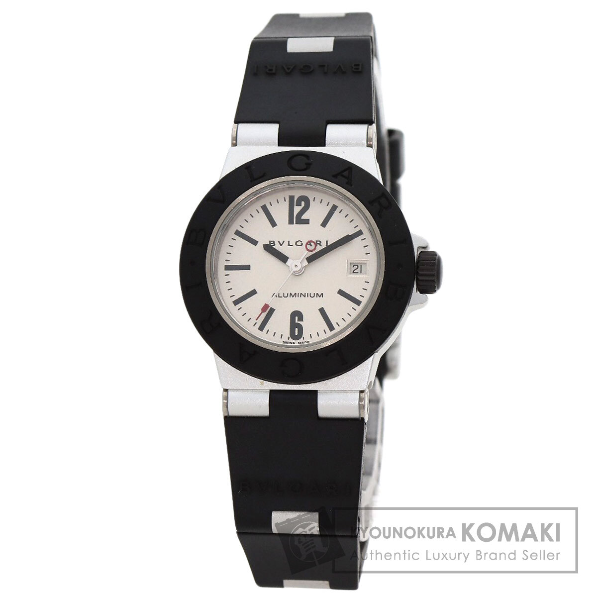 ブルガリ　アルミニウム　AL29TA BVLGARI ブルガリ AL29TA アルミニウム 腕時計 アルミニウム